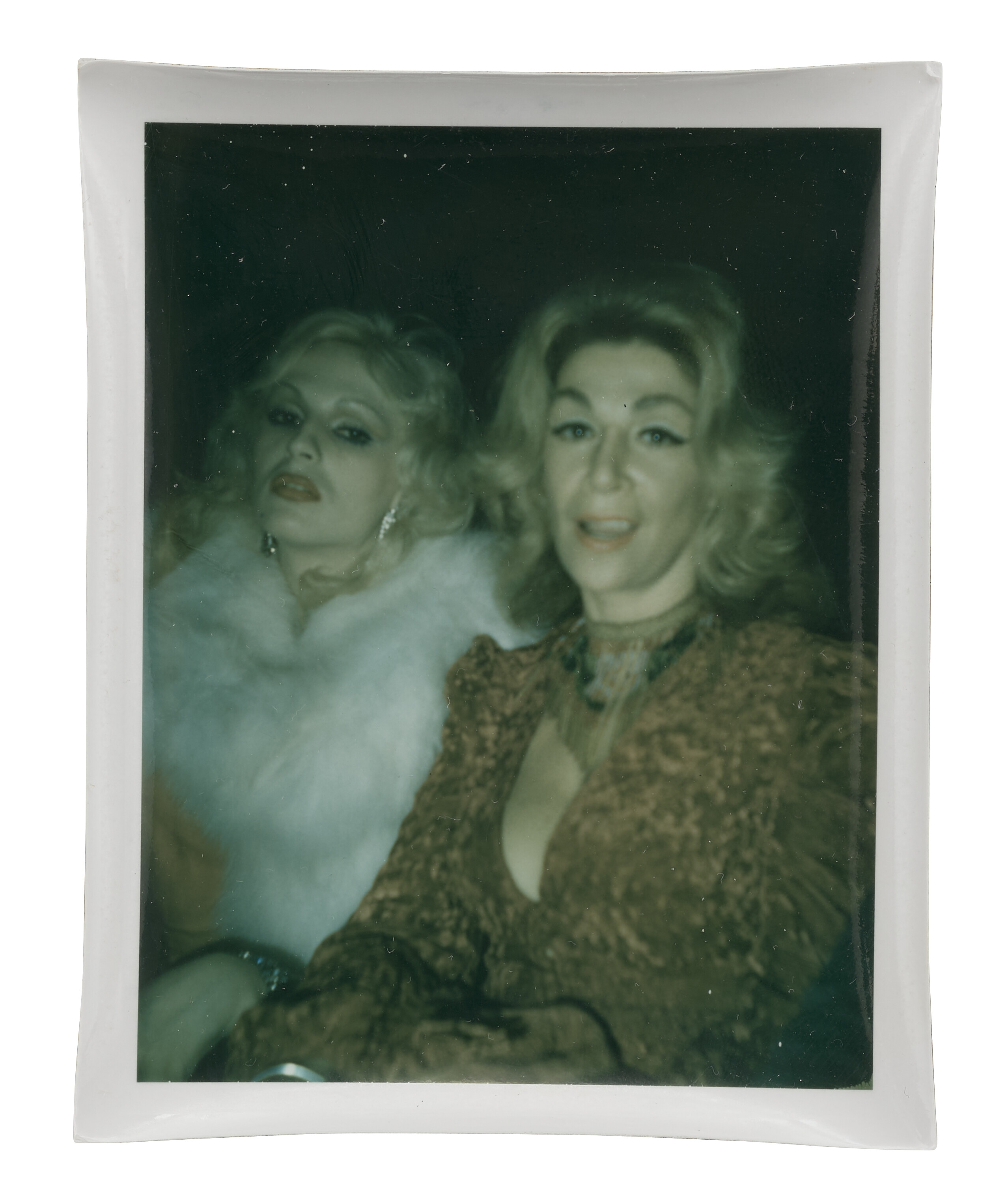 ANDY WARHOL (1928–1987), Sylvia Miles and Candy Darling, 1982