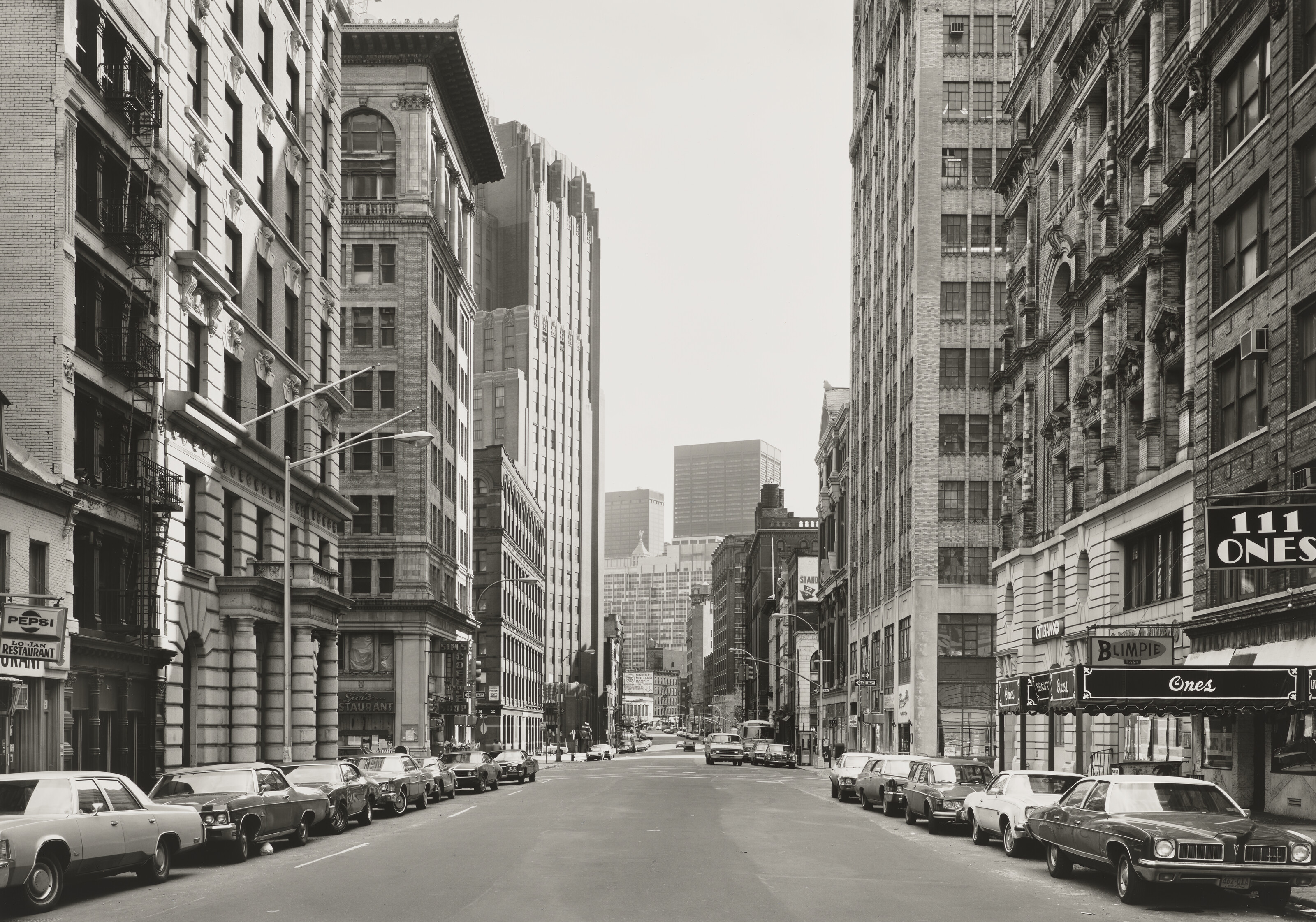 THOMAS STRUTH (B. 1954), Hudson Street, New York / Tribeca, 1978