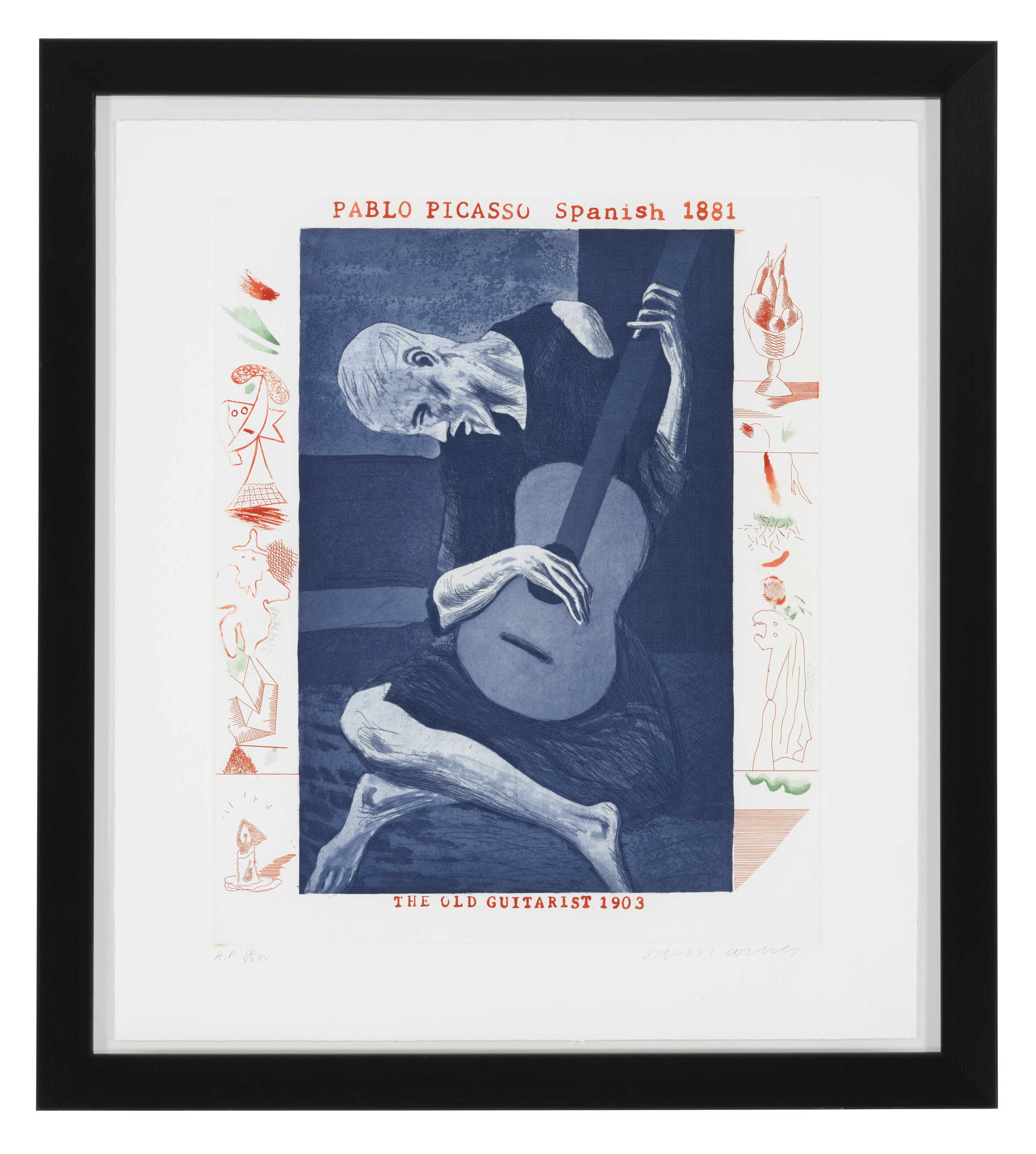 DAVID HOCKNEY (B. 1937), The Blue Guitar: ten prints | Christie's