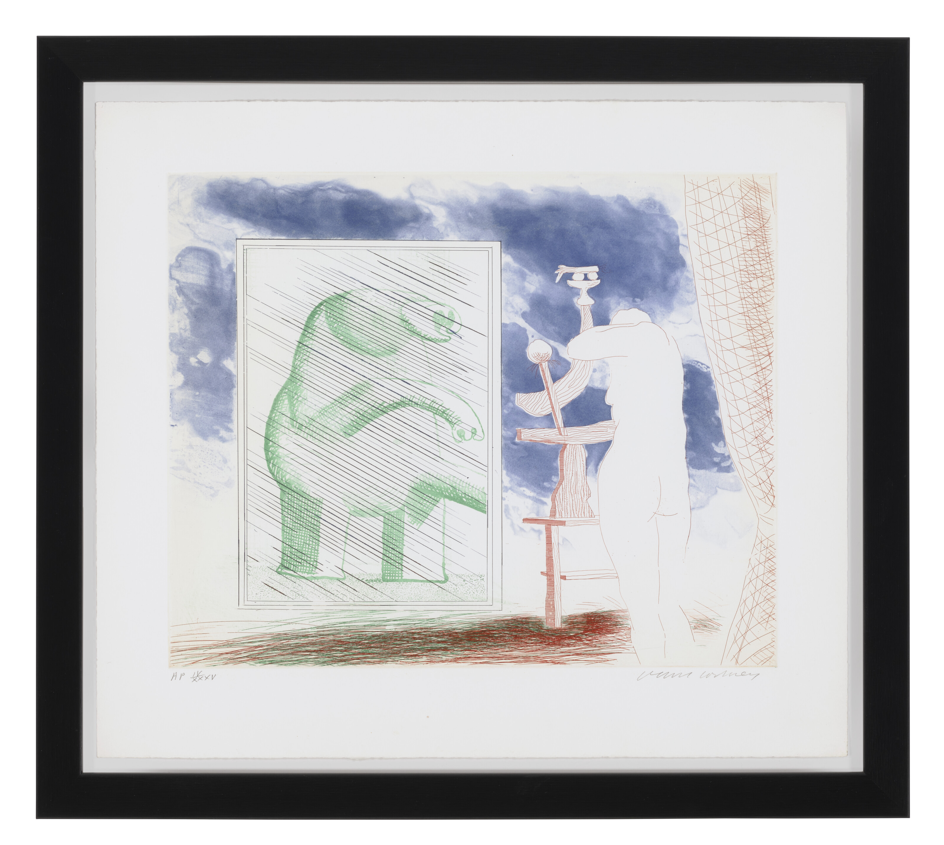 DAVID HOCKNEY (B. 1937), The Blue Guitar: ten prints | Christie's