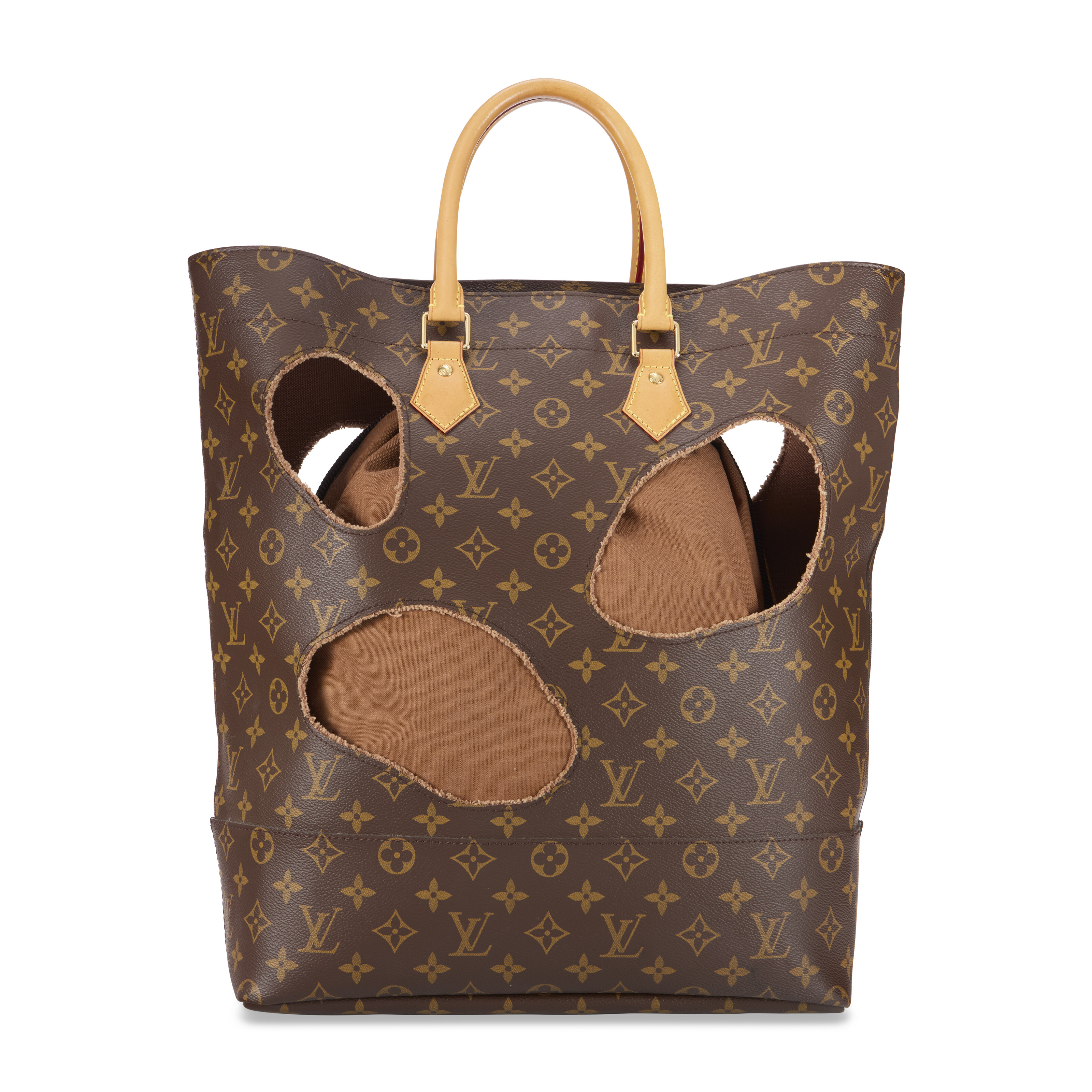 k*i様 Louis Vuitton ベージュ ロゴ トートバッグ A LIMITED EDITION CLASSIC MONOGRAM ICONOCLASTS SAC PLAT WITH GOLD