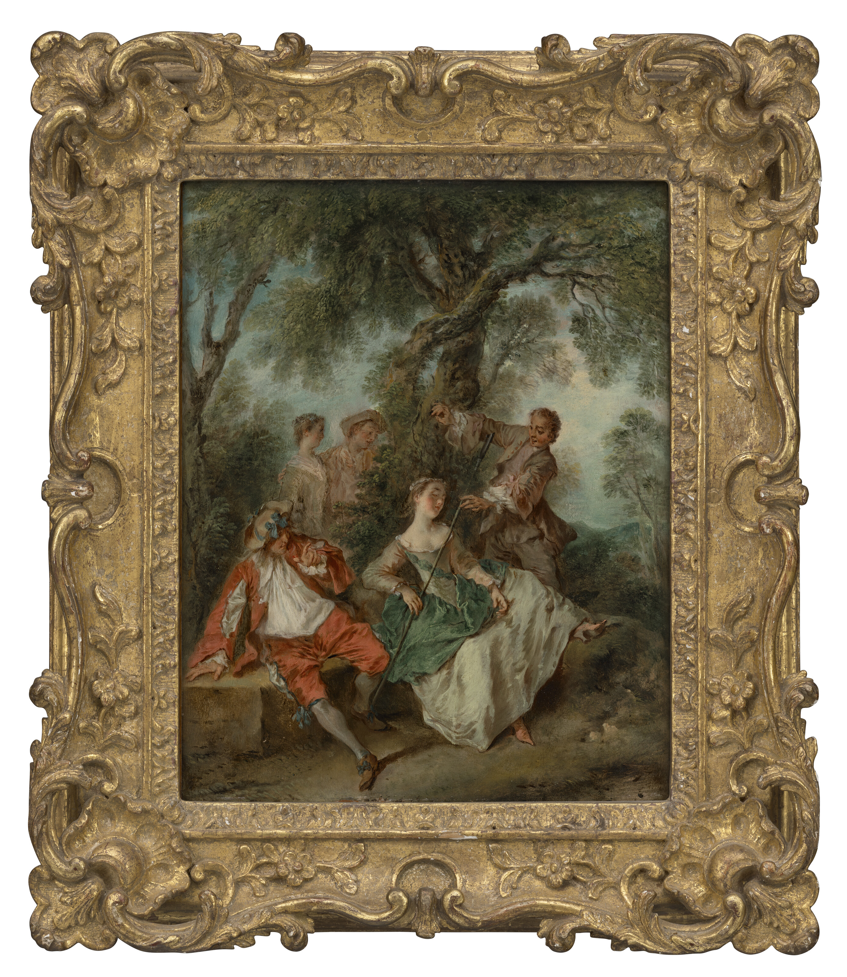NICOLAS LANCRET (PARIS 1690-1743), La bergère endormie (The