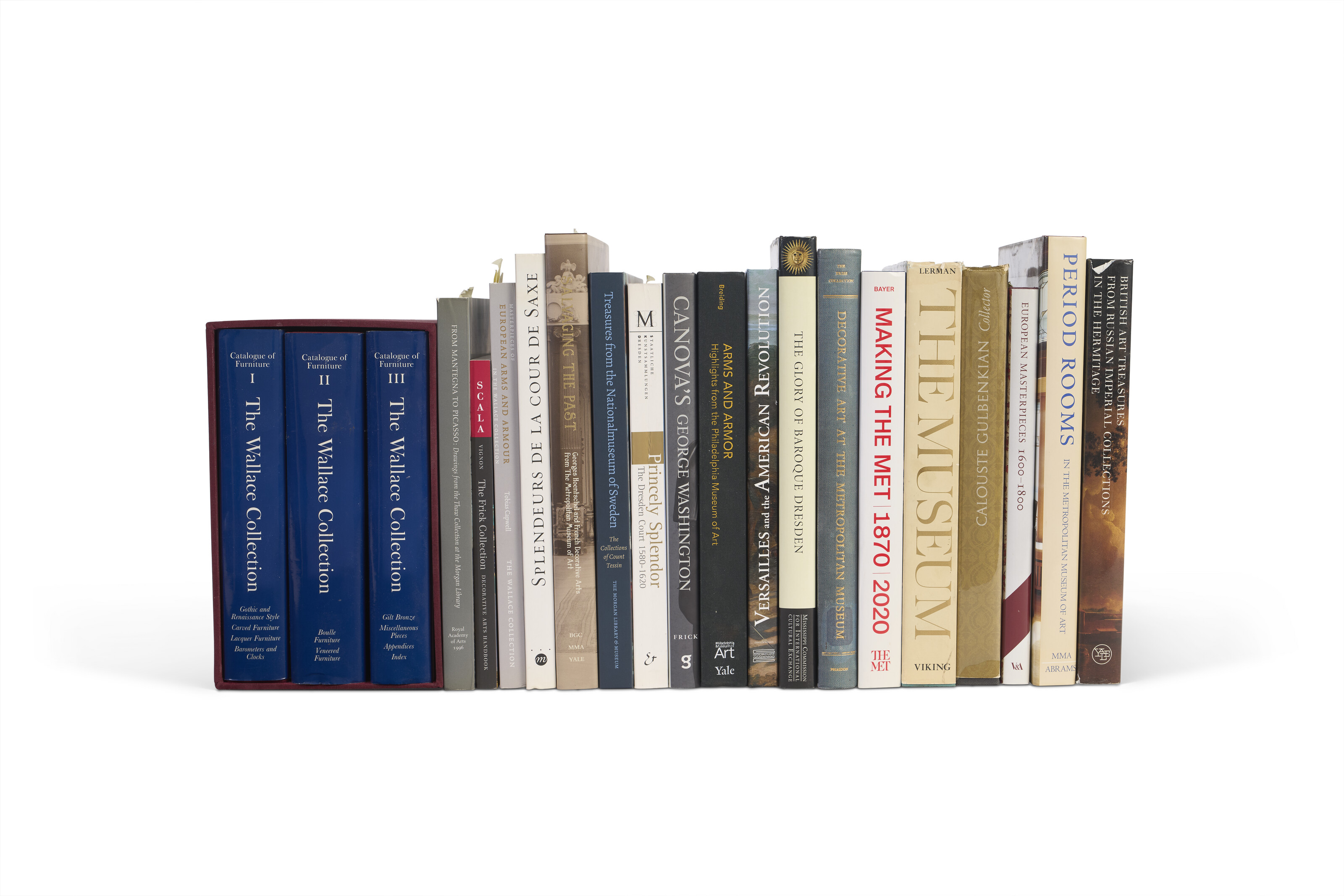 A GROUP OF 21 MUSEUM COLLECTION BOOKS, VARIOUS, 20TH-21ST CENTURIES ...