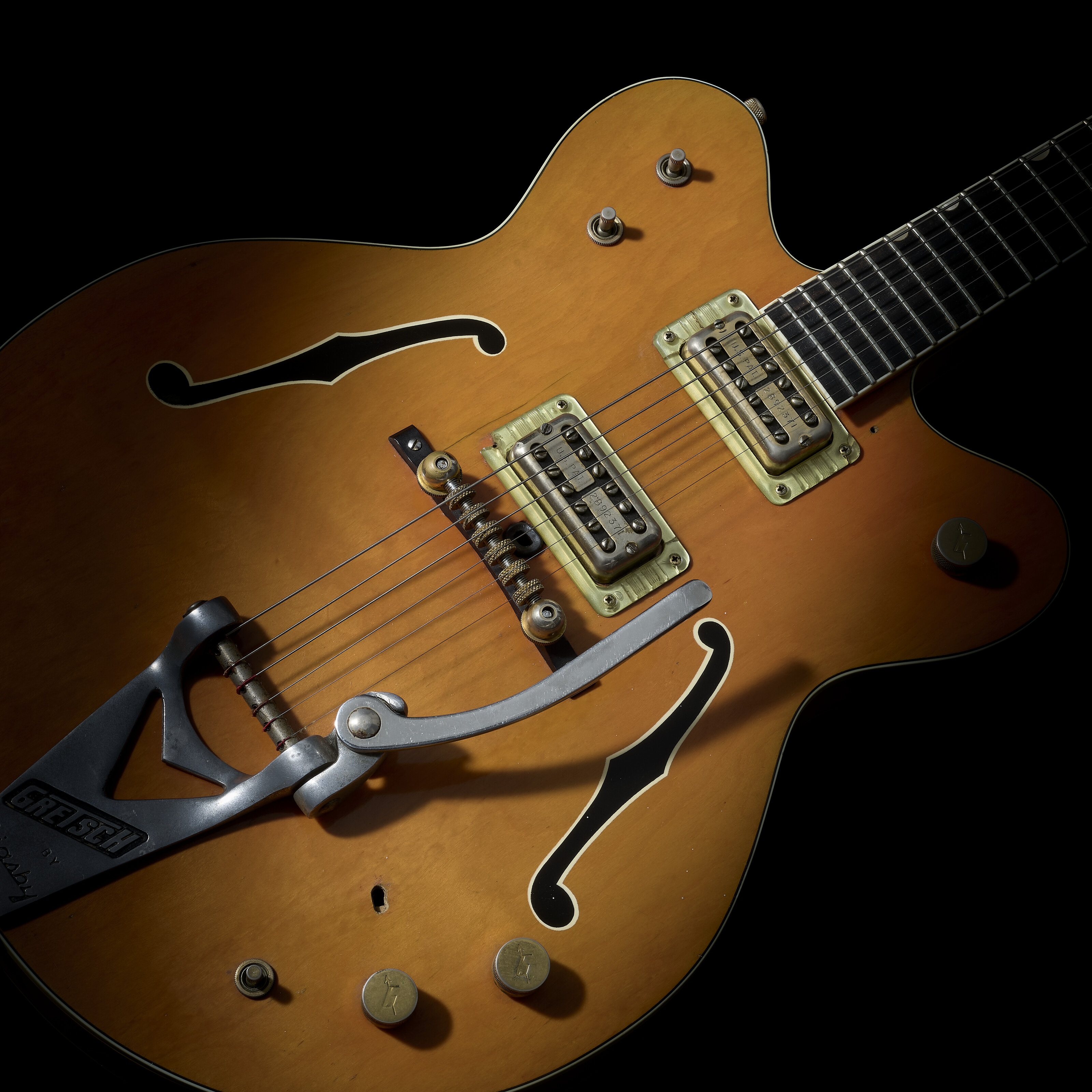 JOHN LENNON: A GRETSCH 6120 CHET ATKINS GUITAR USED DURING THE
