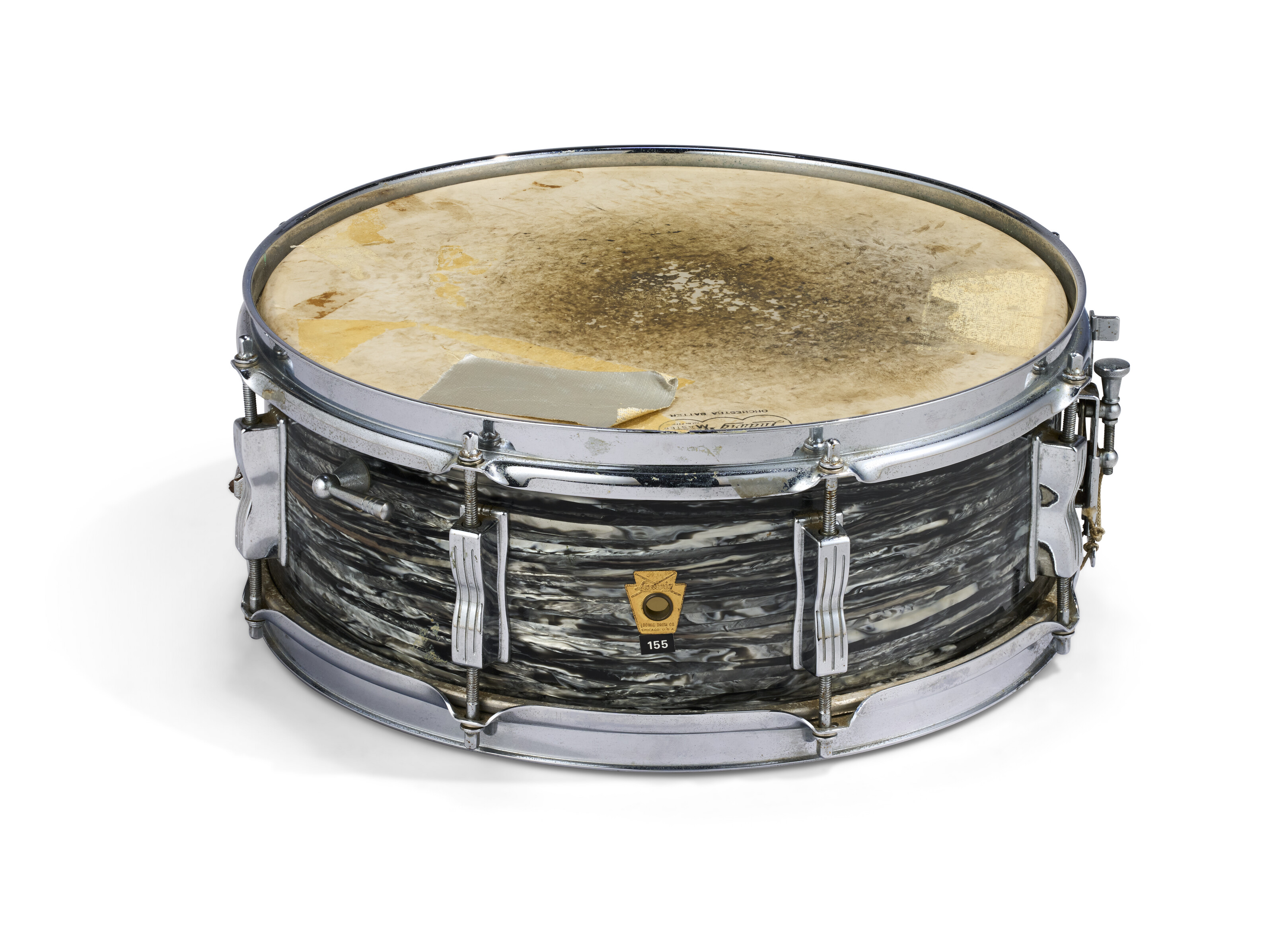 THE BEATLES: RINGO STARR'S FIRST LUDWIG DRUM KIT USED WITH THE