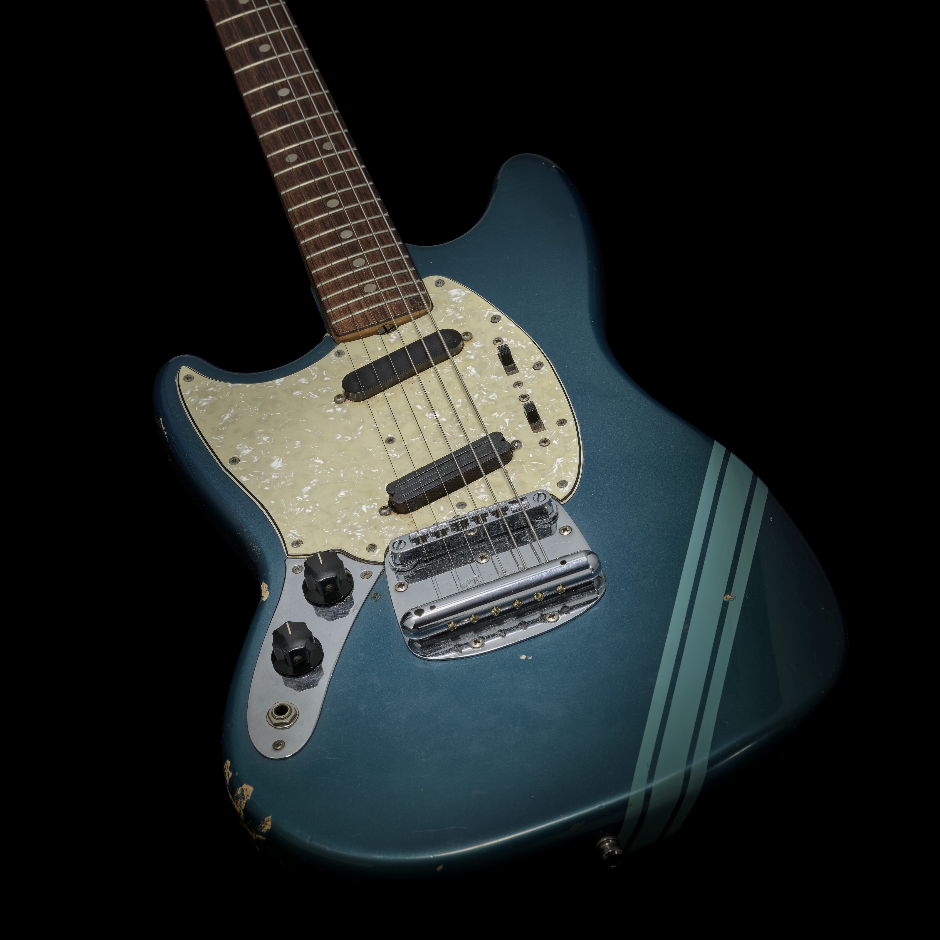 KURT COBAIN: THE FENDER MUSTANG GUITAR USED IN THE MUSIC VIDEO FOR 