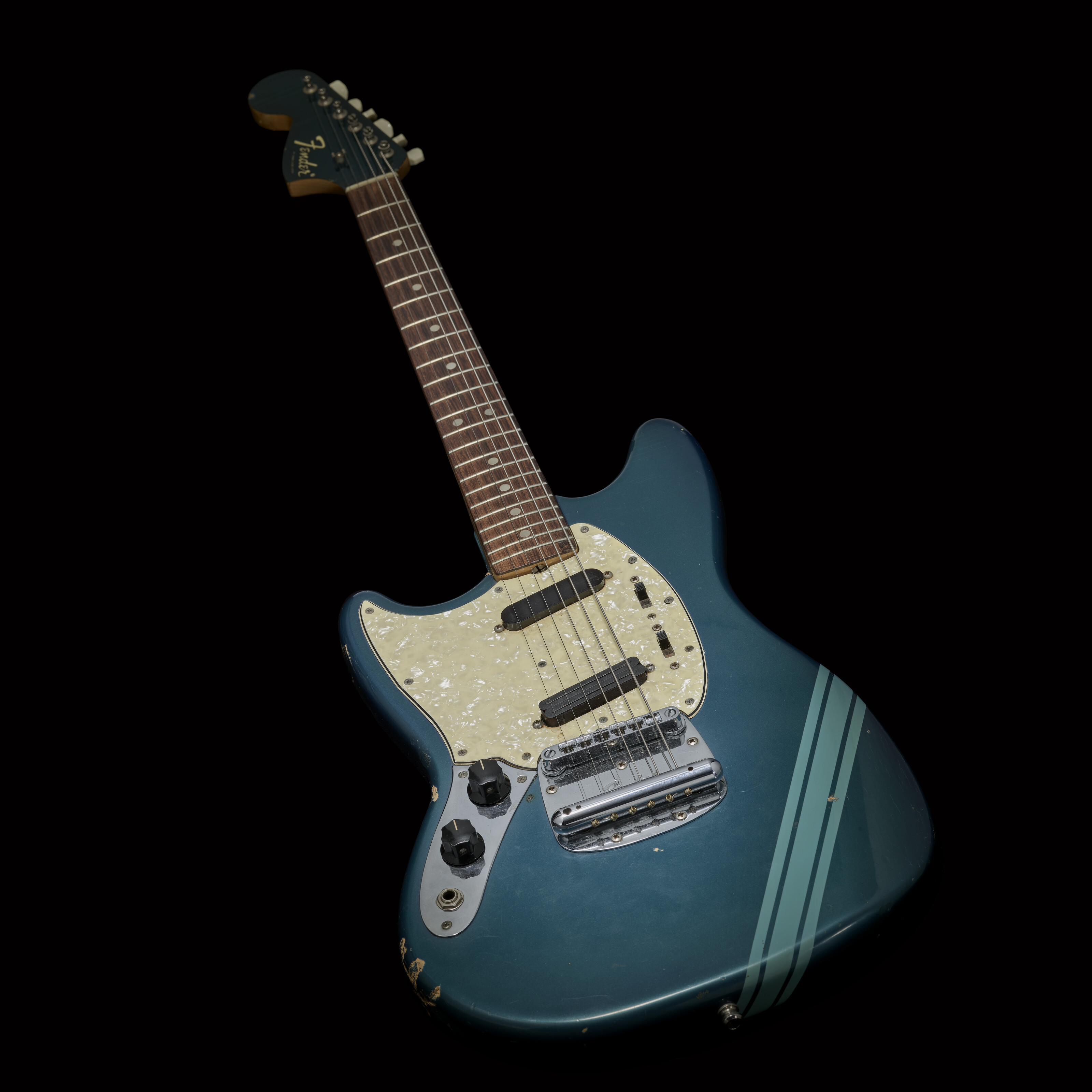 KURT COBAIN: THE FENDER MUSTANG GUITAR USED IN THE MUSIC VIDEO FOR 