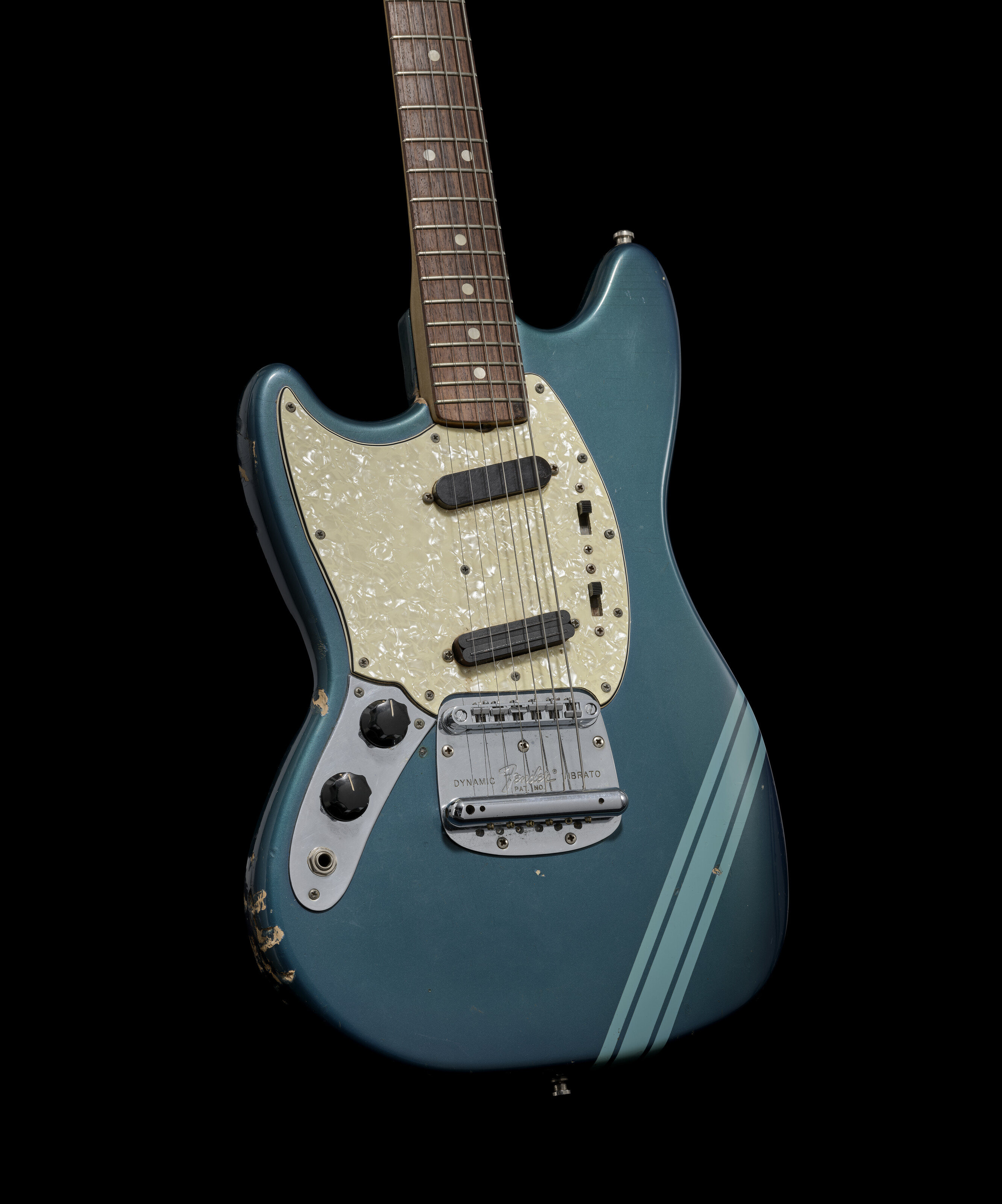 KURT COBAIN: THE FENDER MUSTANG GUITAR USED IN THE MUSIC VIDEO FOR