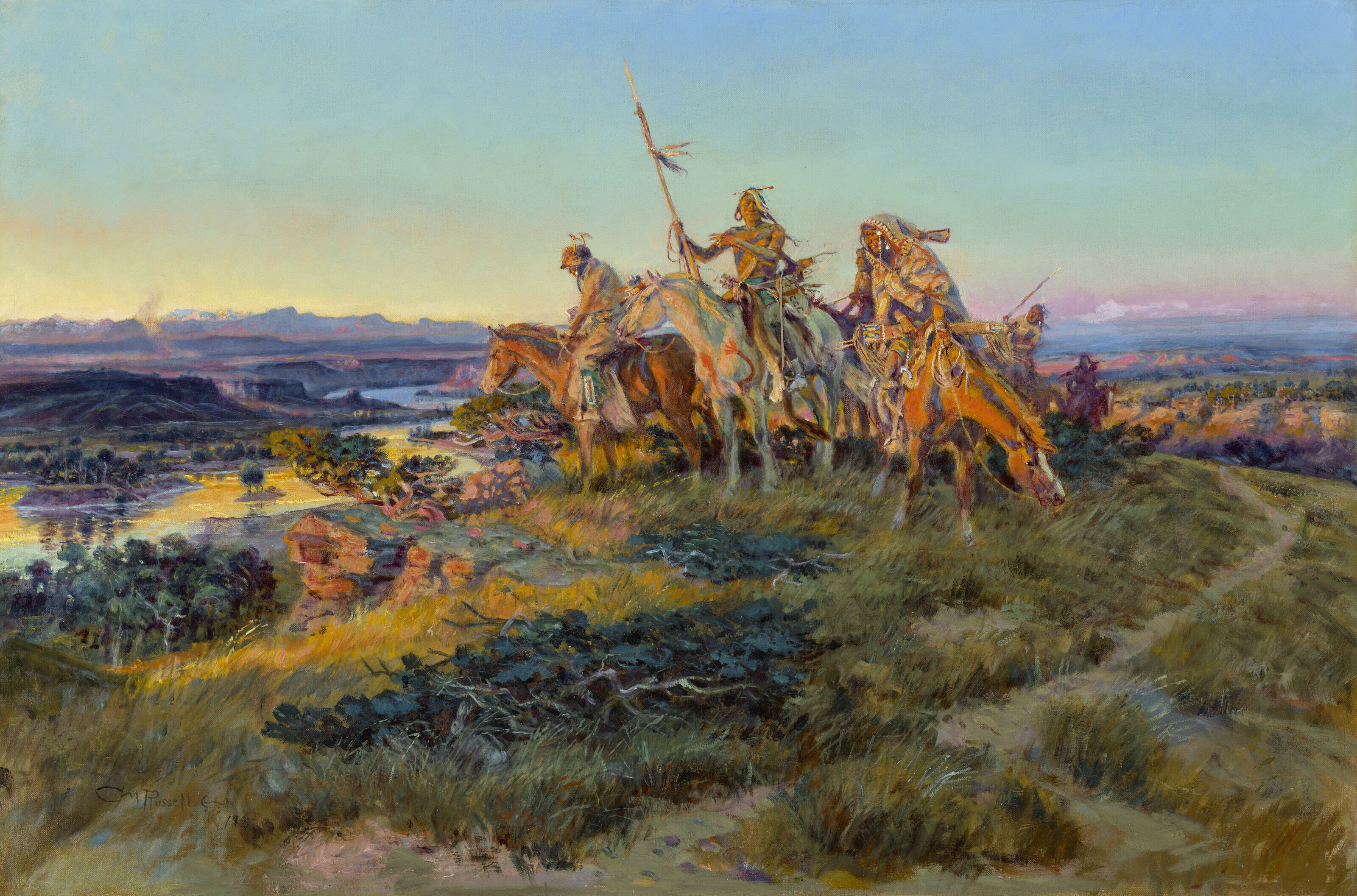 CHARLES MARION RUSSELL (1864-1926), Buffalo Hunt | Christie's