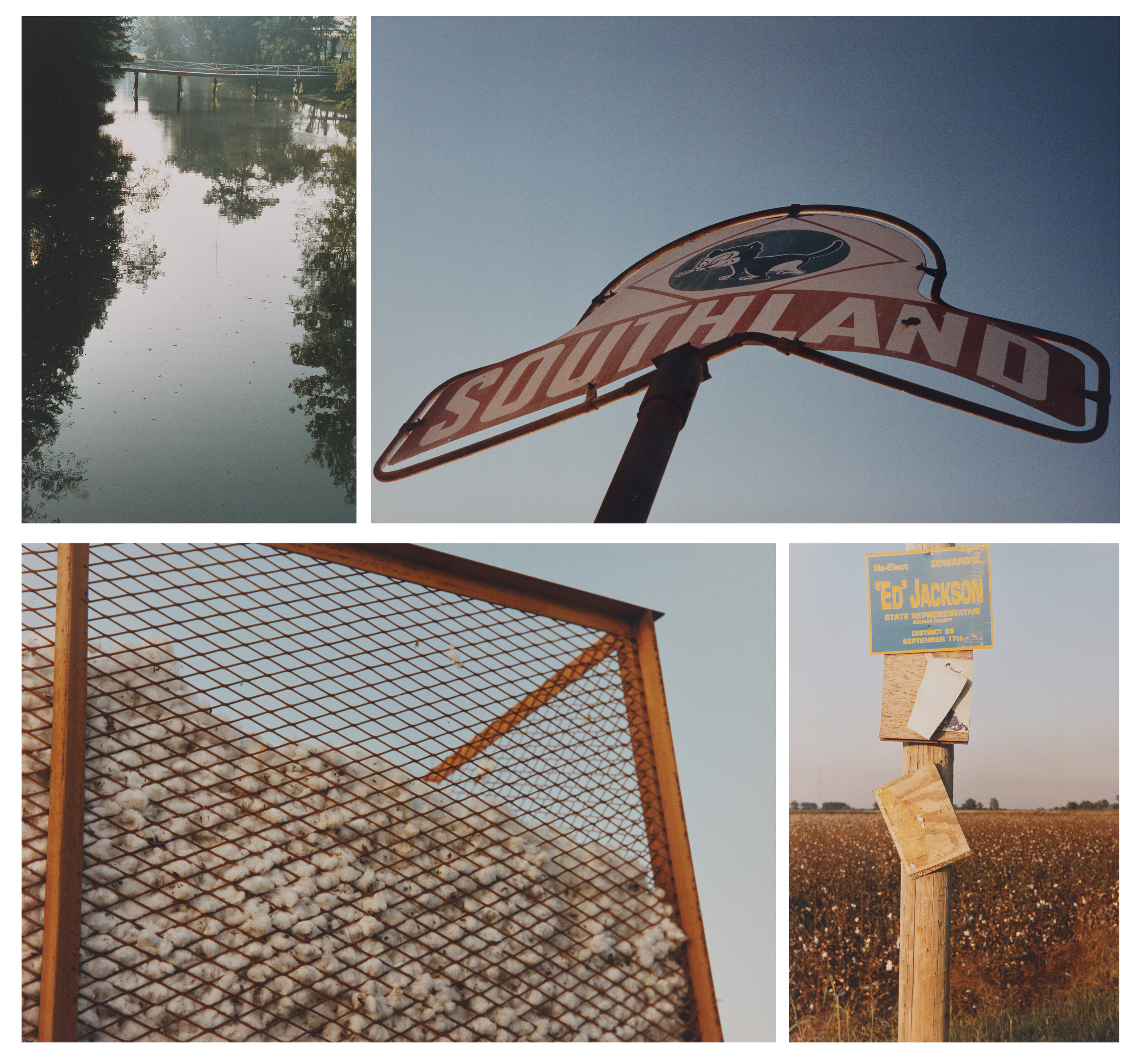 WILLIAM EGGLESTON (B. 1939), Group of Seven Photographs from Delta