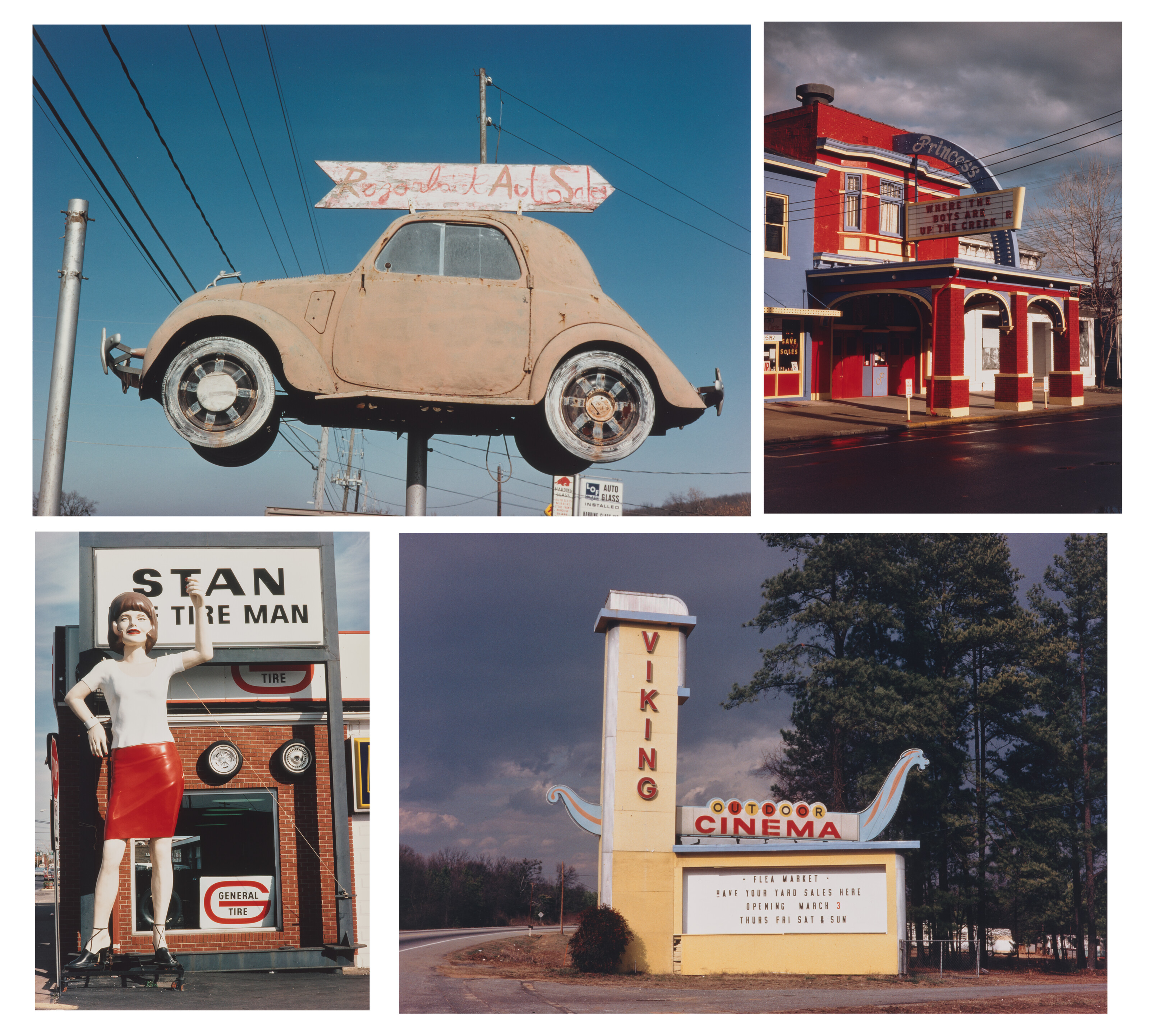 WILLIAM EGGLESTON (B. 1939), Group of Seven Photographs from Delta