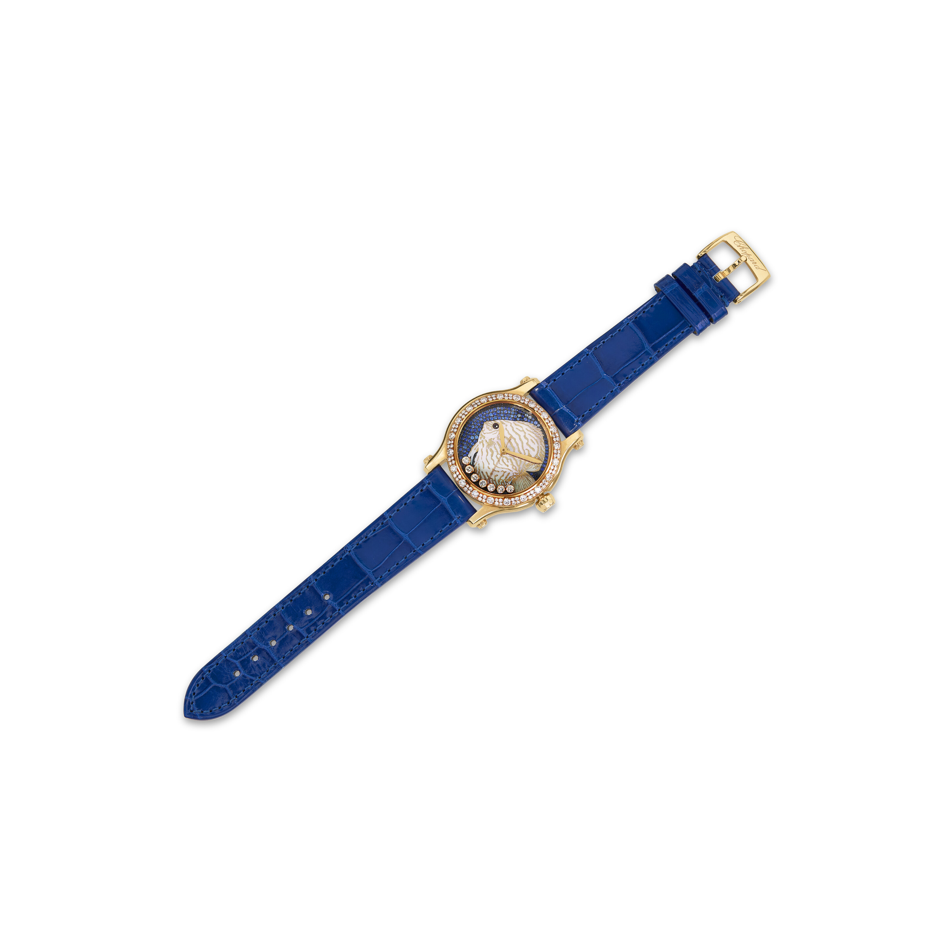 CHOPARD DIAMOND, SAPPHIRE AND MOTHER-OF-PEARL 'HAPPY FISH