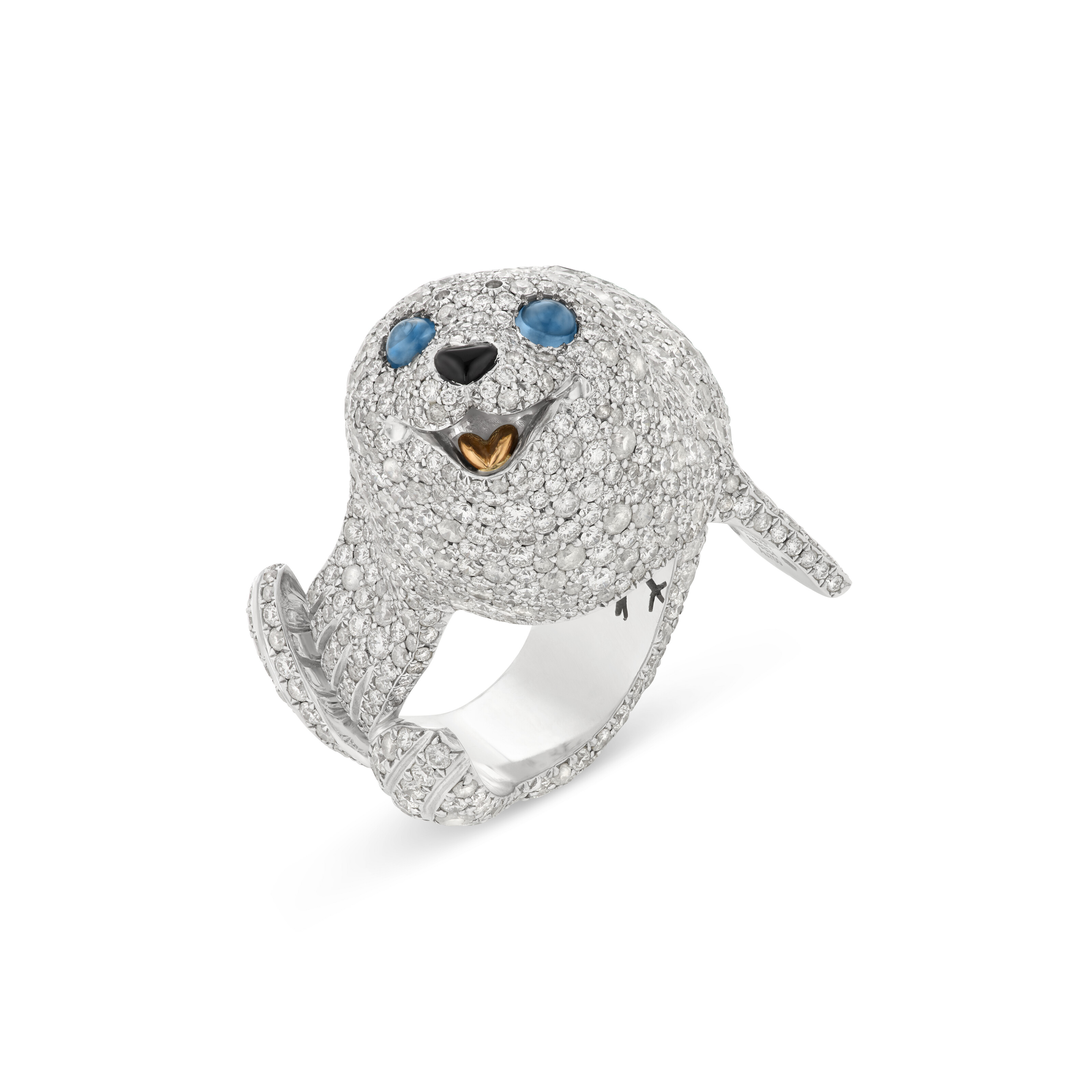 CHOPARD DIAMOND AND SAPPHIRE SEAL RING, | Christie’s
