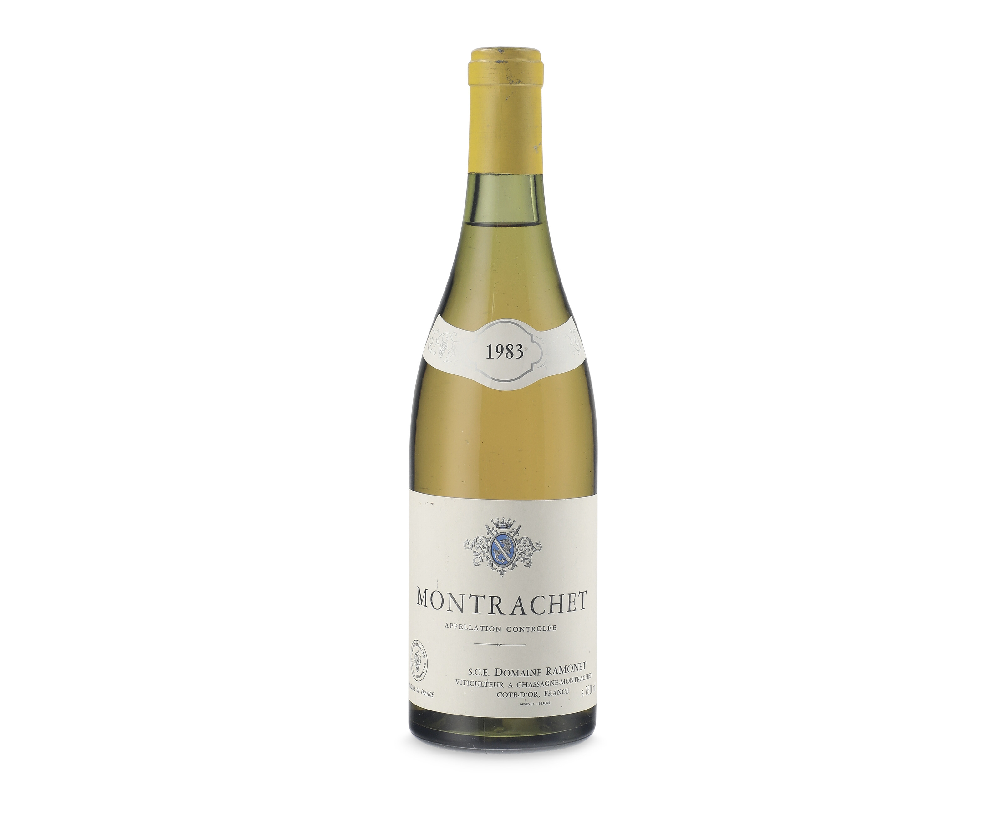 Domaine Ramonet, Montrachet 1983, Côte de Beaune, Grand Cru u.2.5cm ...