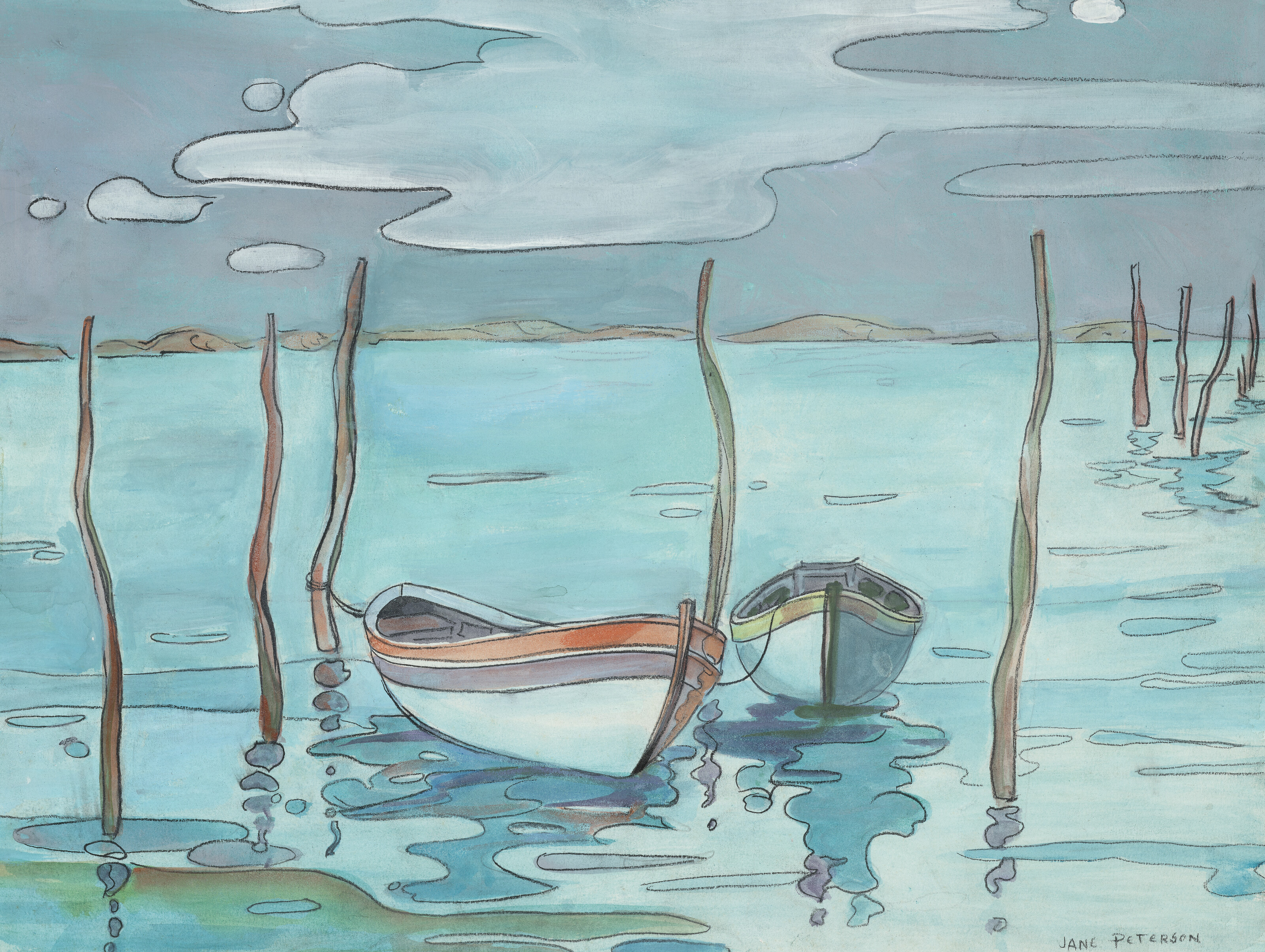 JANE PETERSON (1876-1965), Adriatic Haven I | Christie's