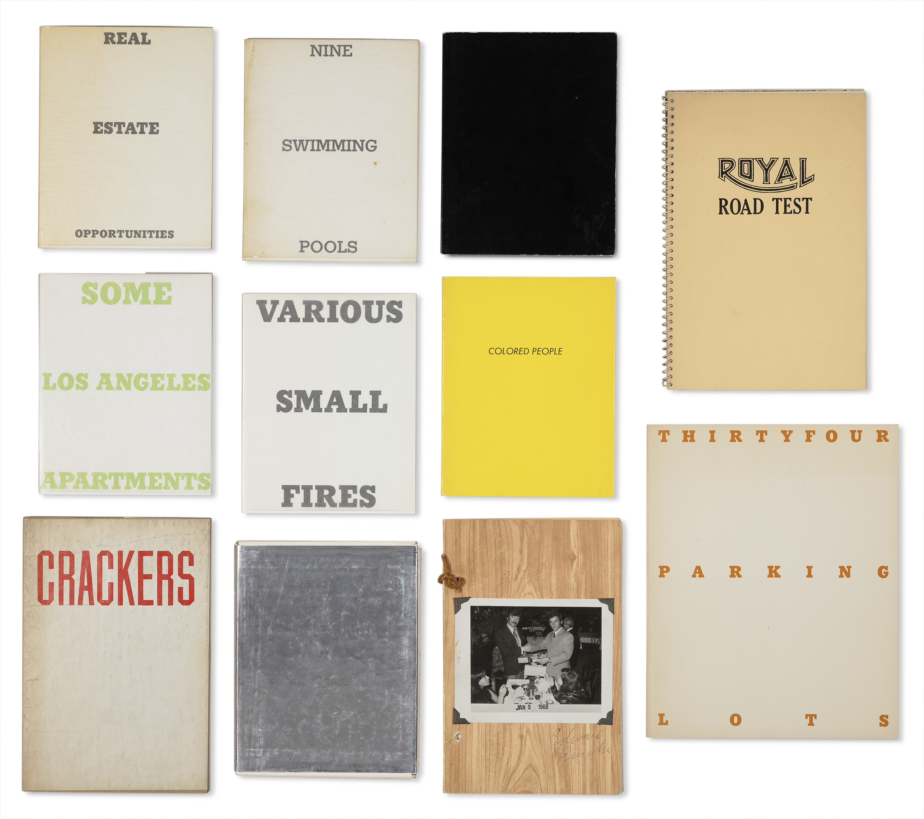 ED RUSCHA (B. 1937), A group of eleven artist's books | Christie’s
