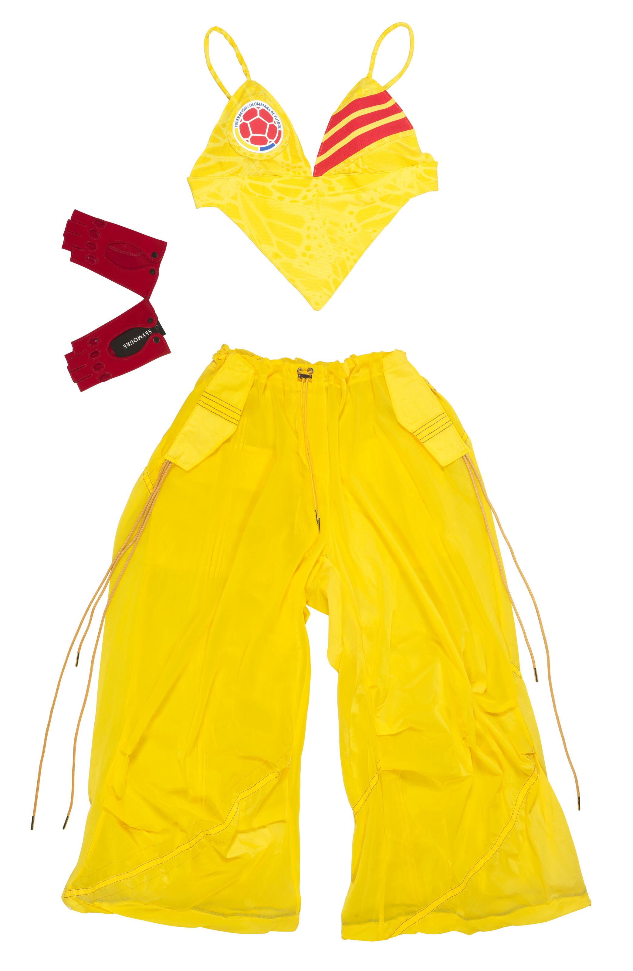 A COSTUME WORN BY SHAKIRA IN THE OFFICIAL 