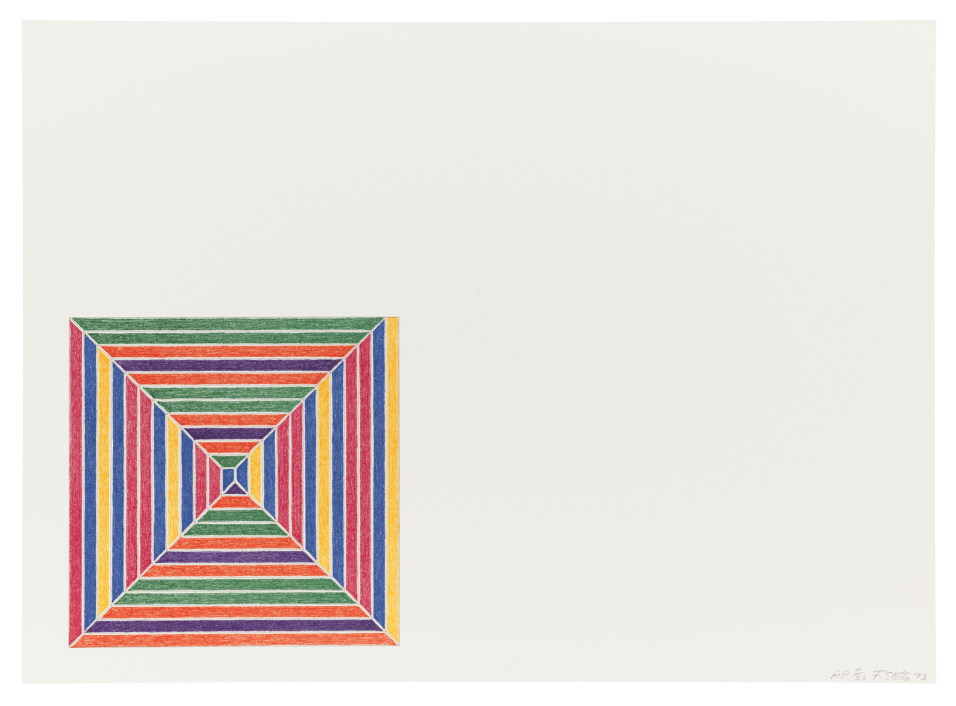 FRANK STELLA (1936-2024)
