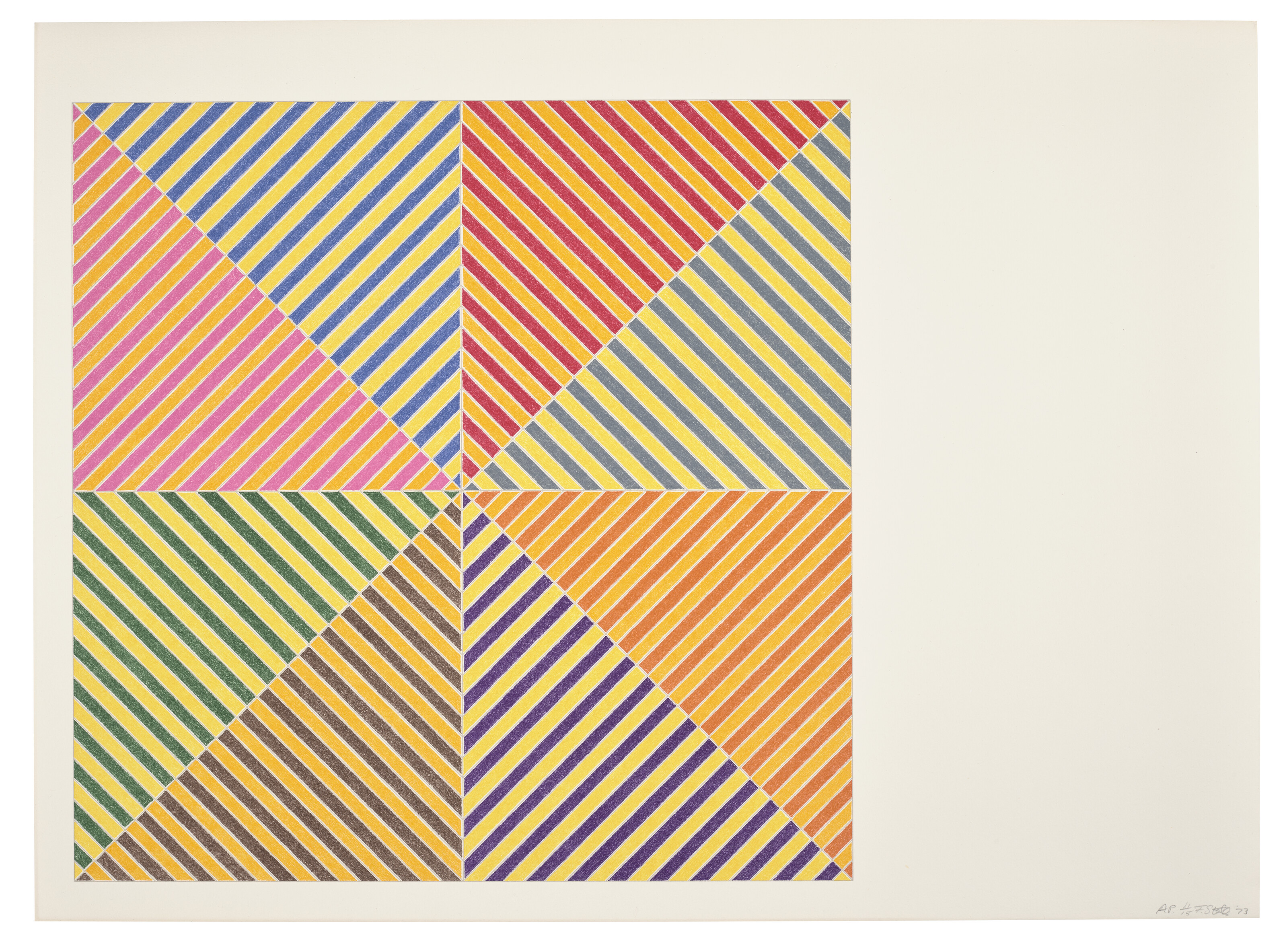 FRANK STELLA (1936-2024)