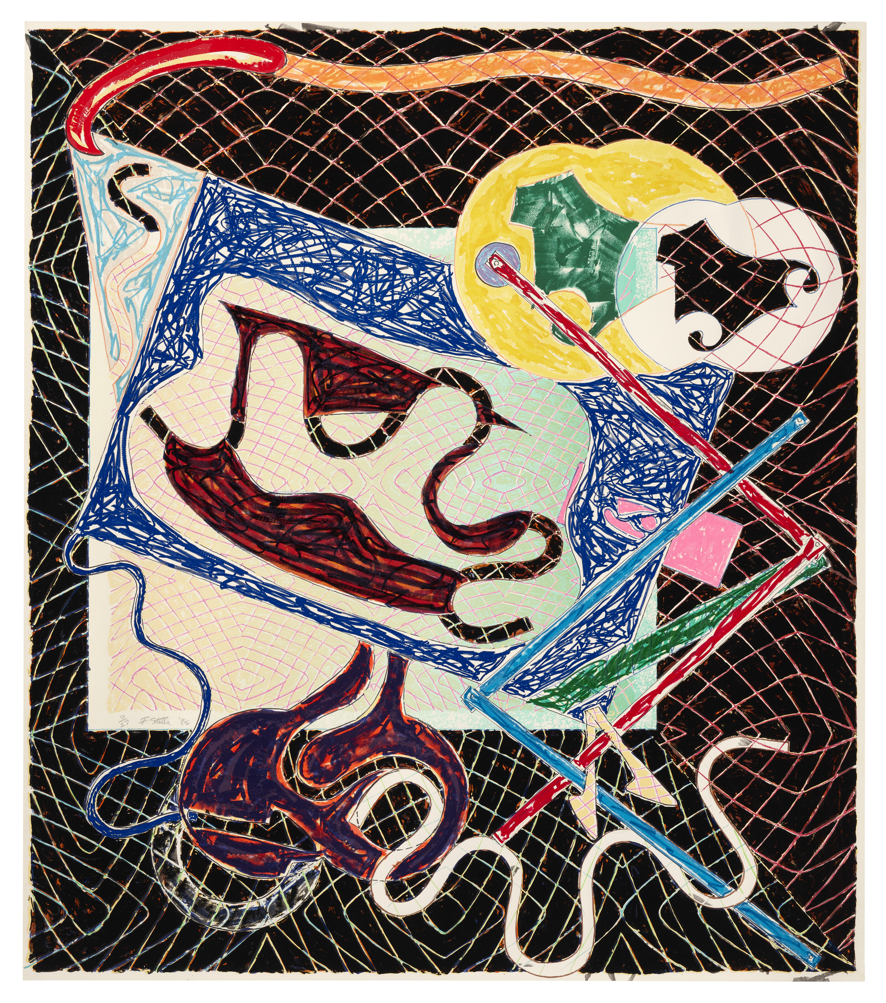 FRANK STELLA (1937-2024)