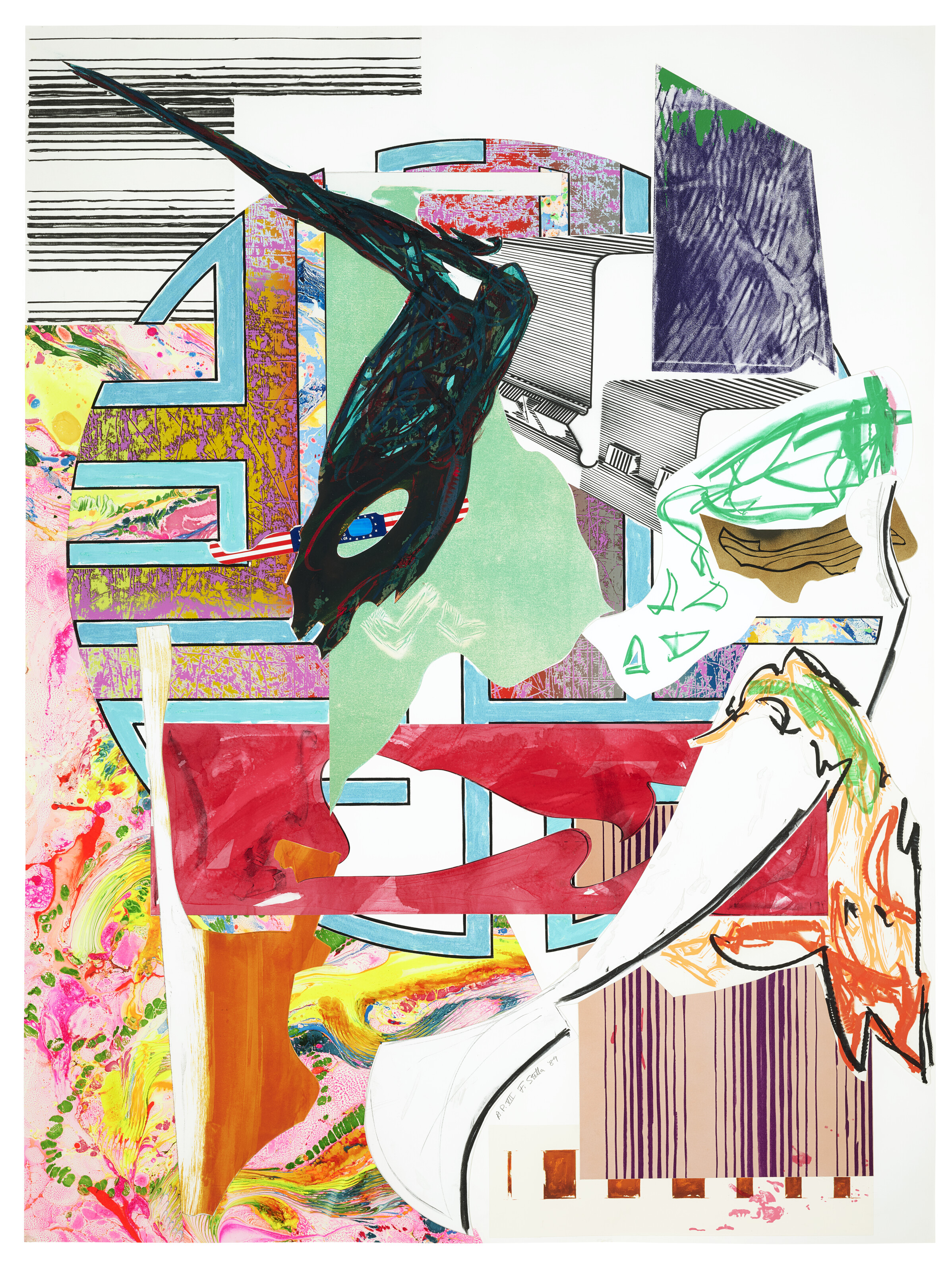 FRANK STELLA (1936-2024)