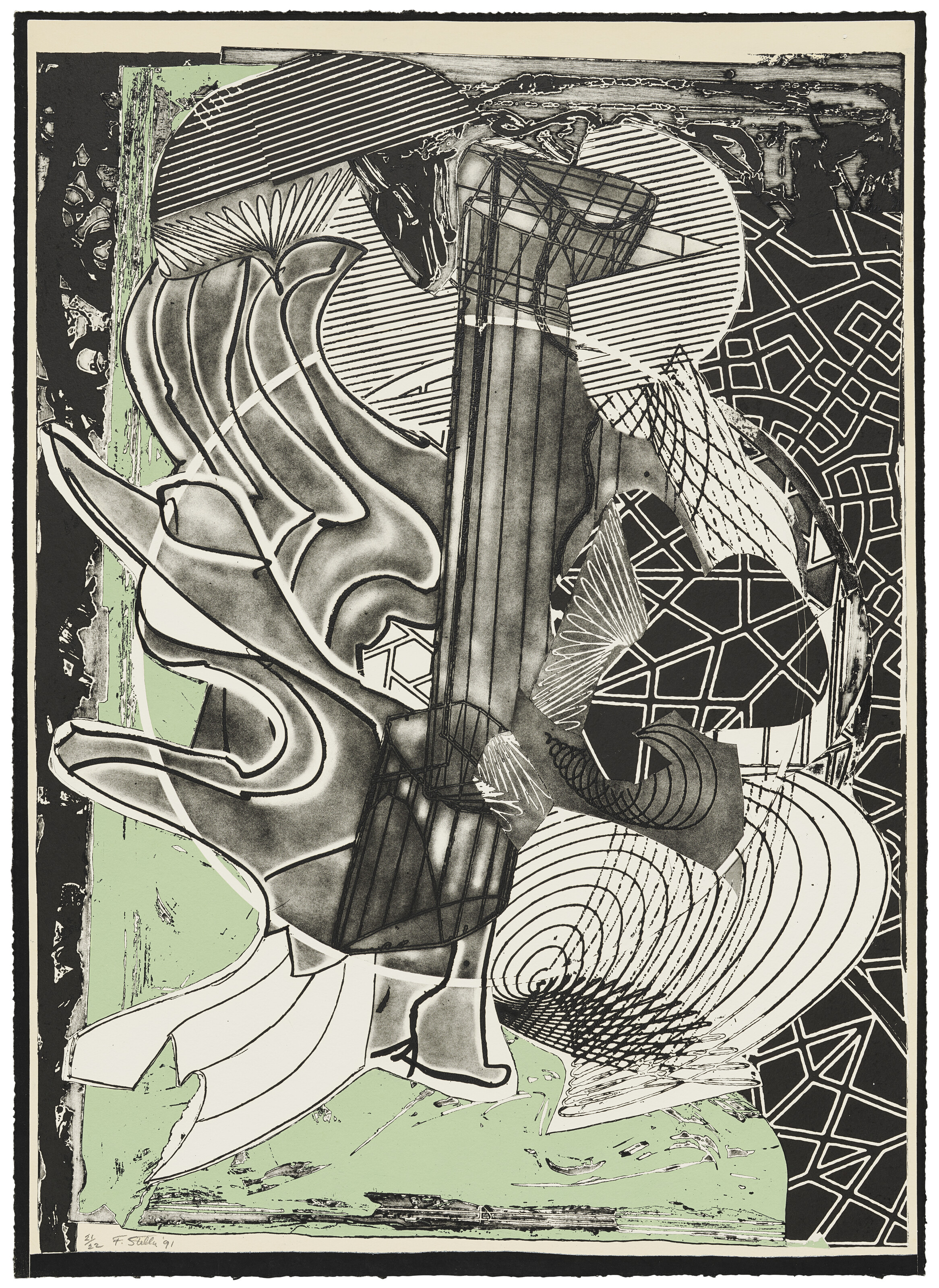 FRANK STELLA (1936-2024)