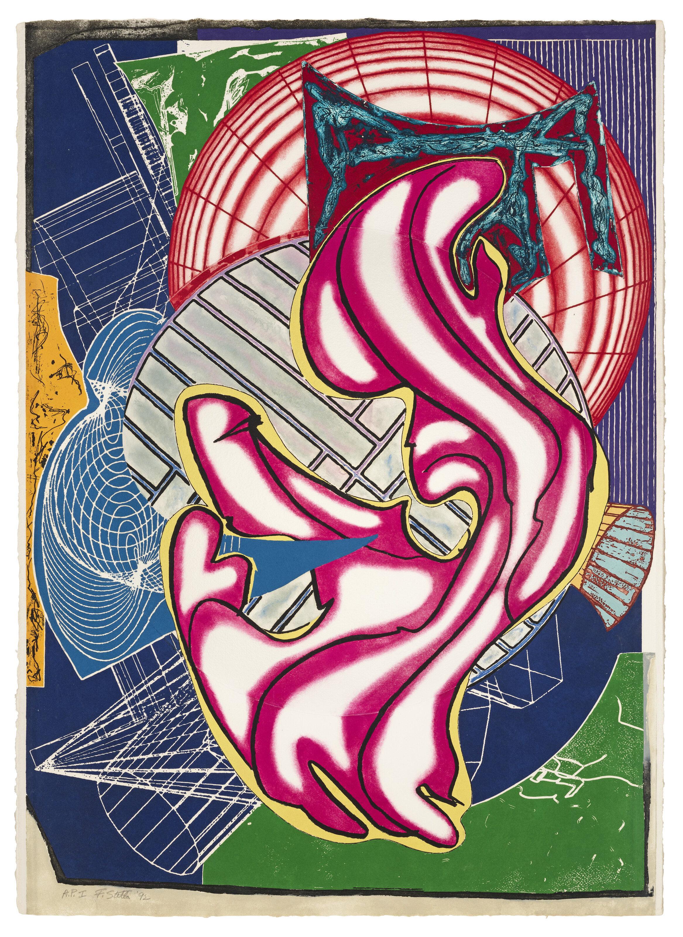 FRANK STELLA (1936-2024)