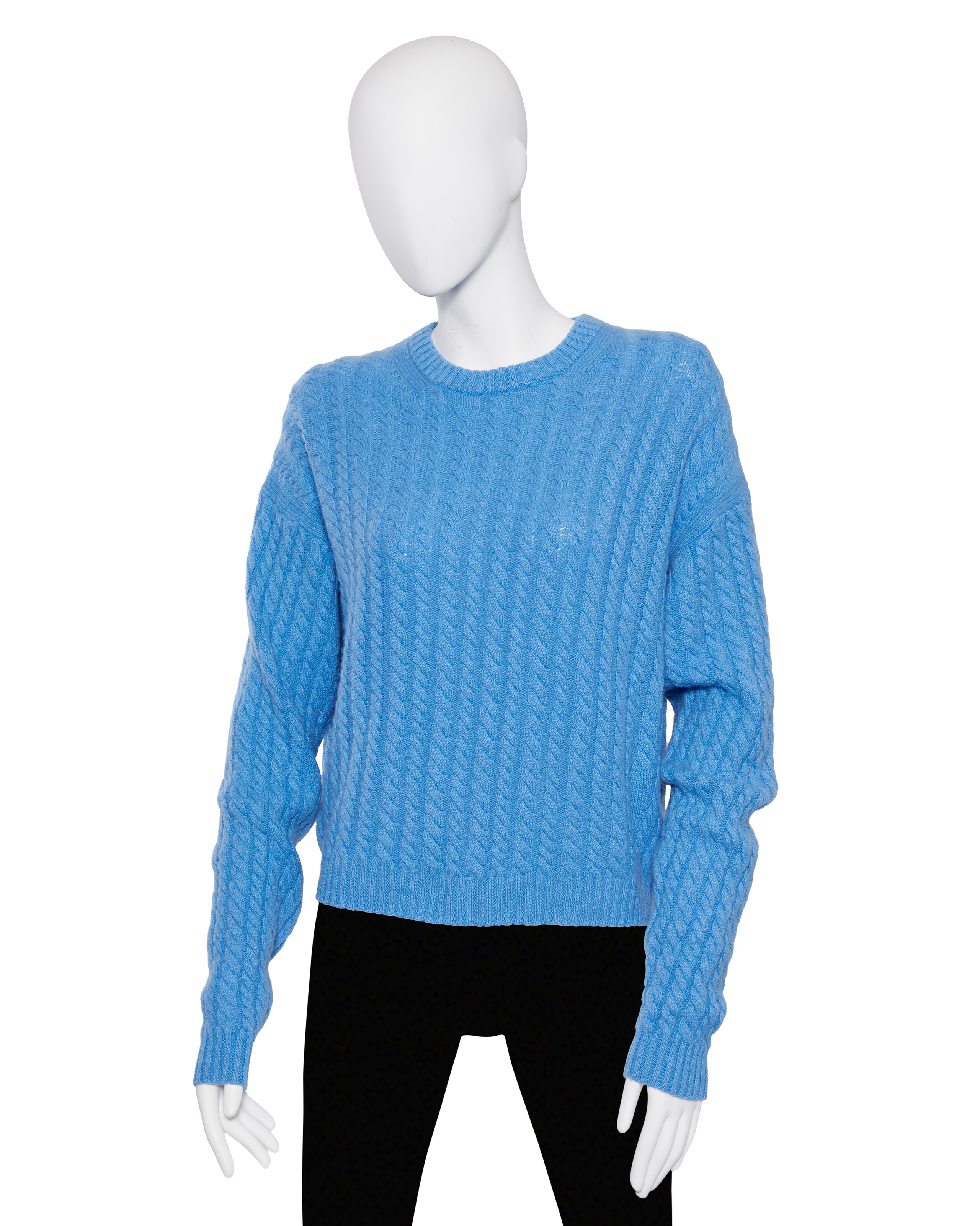 A CERULEAN CASHMERE CABLE-KNIT SWEATER AND J.CREW SHOPPING EXPERIENCE