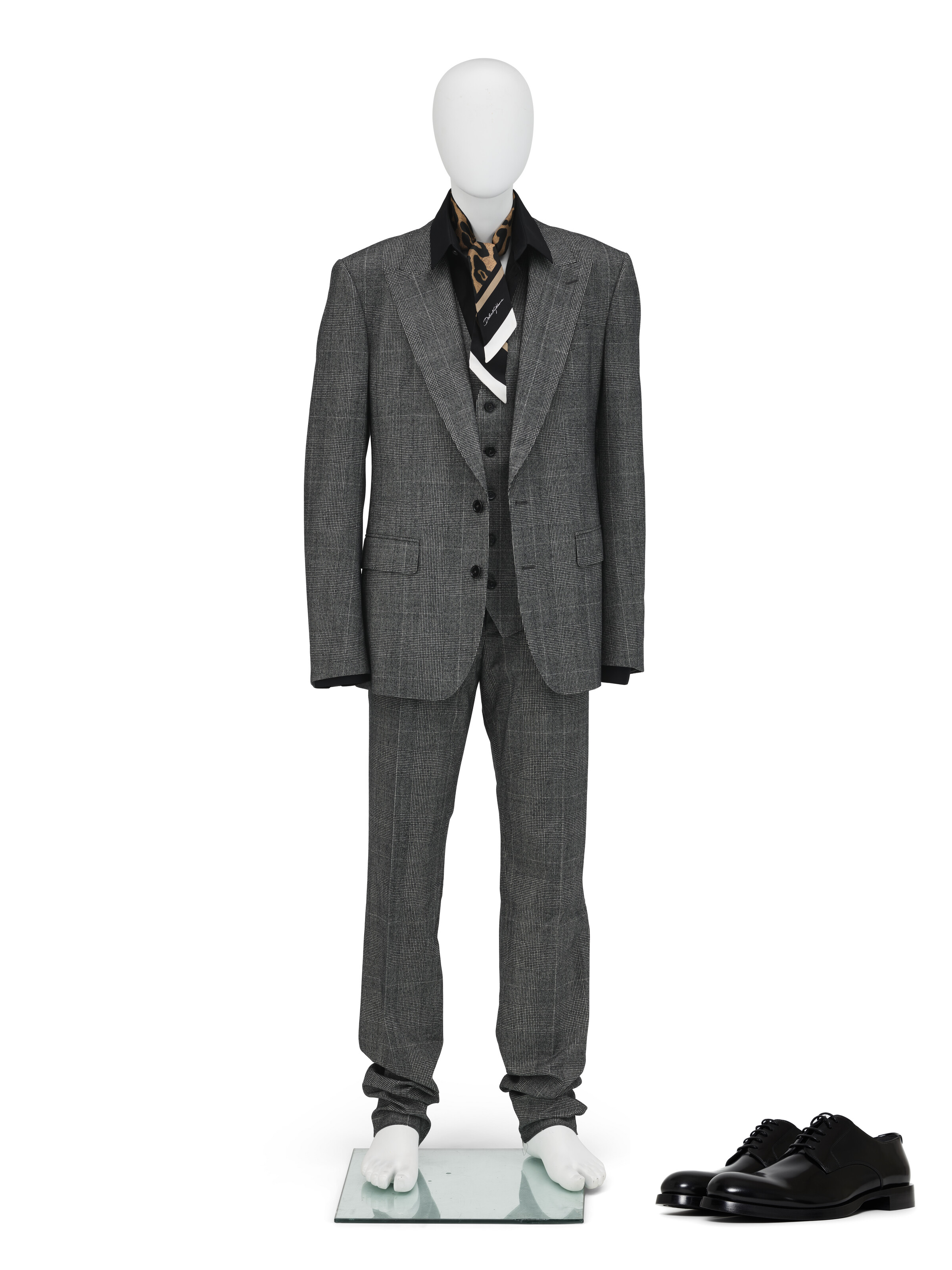 A THREE-PIECE WOOL SUIT ENSEMBLE CREATED FOR STANLEY TUCCI