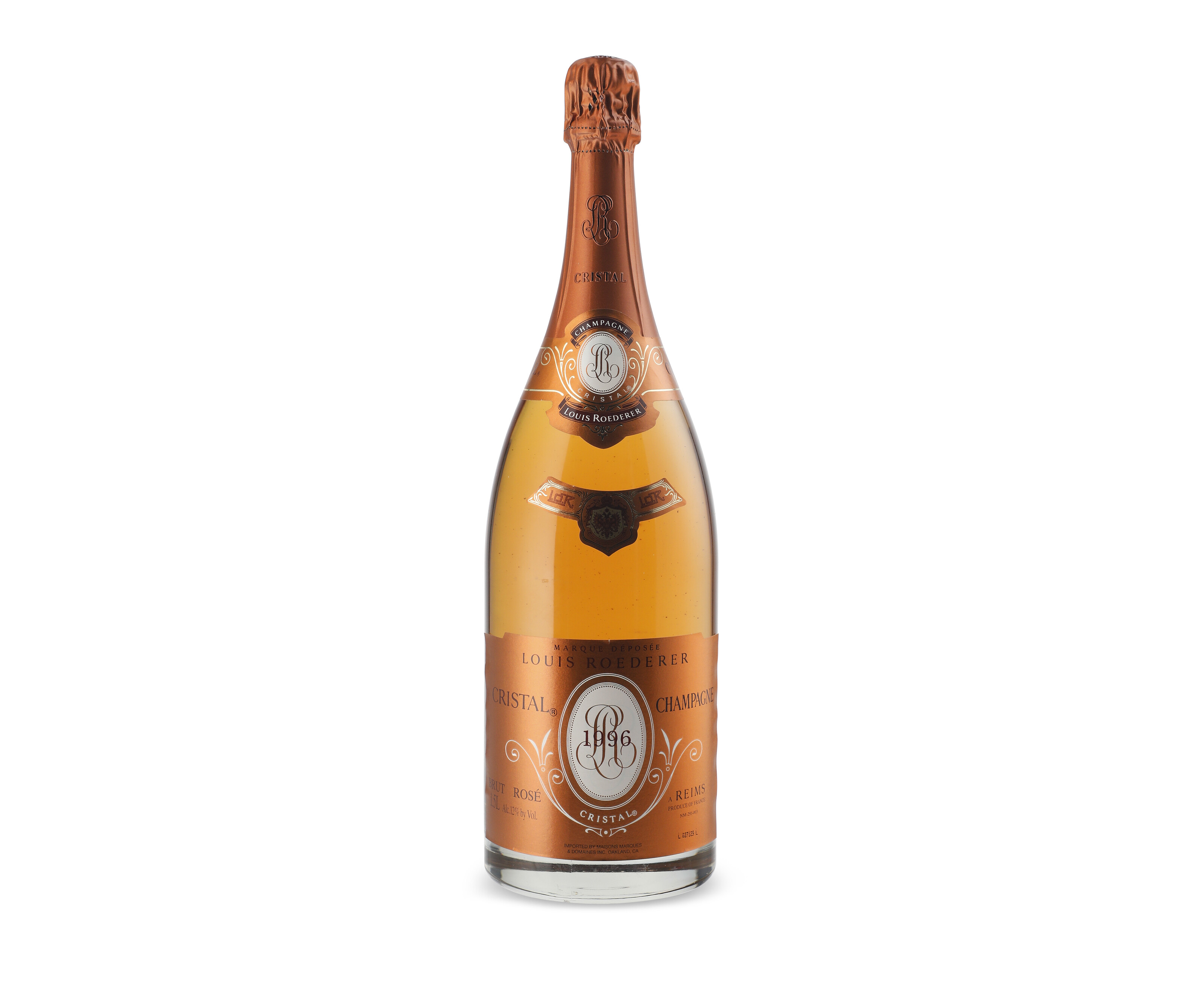 Louis Roederer, Cristal Rosé 1996 | Christie's
