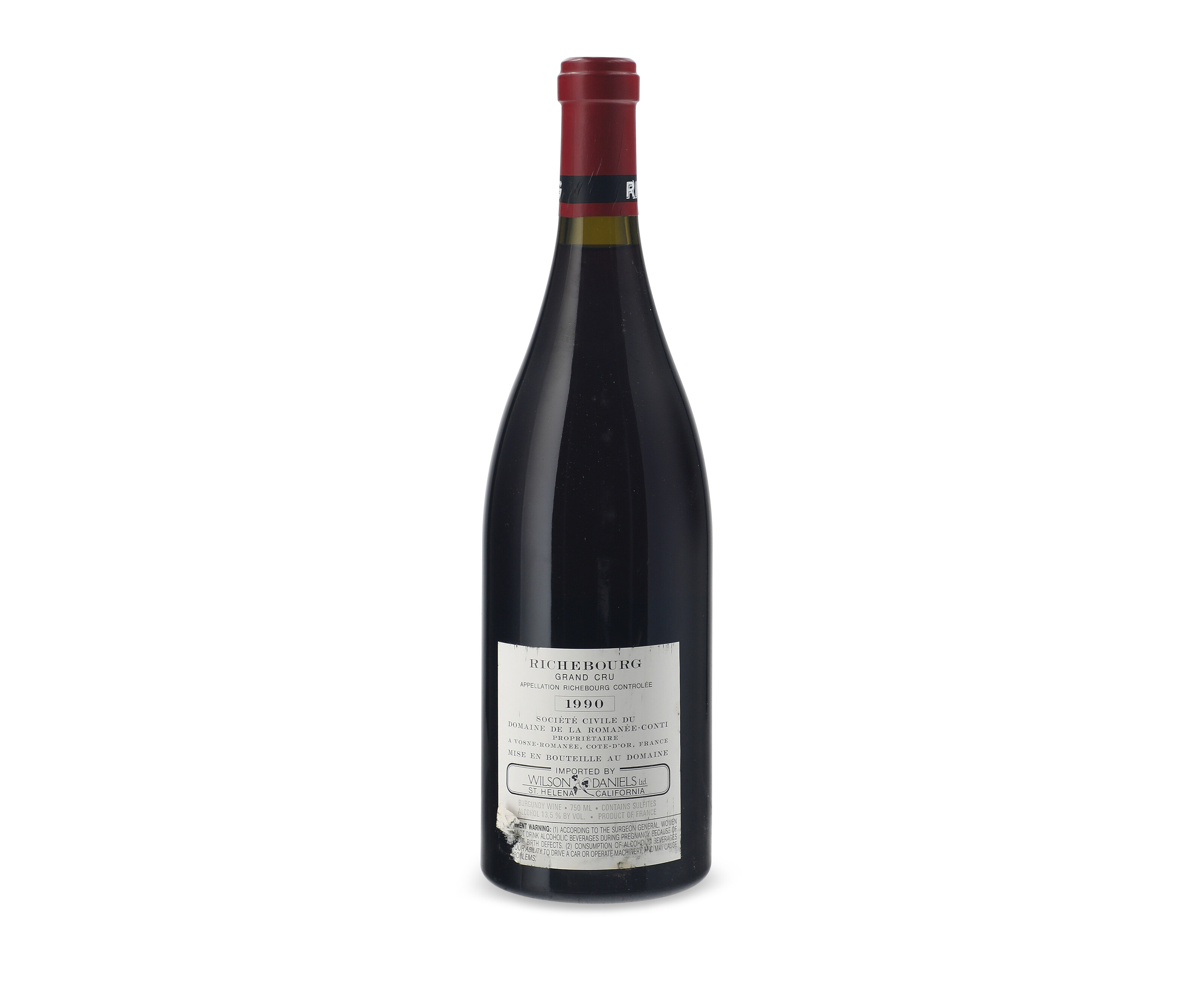 Domaine de la Romanée-Conti, Richebourg 1990 | Christie's