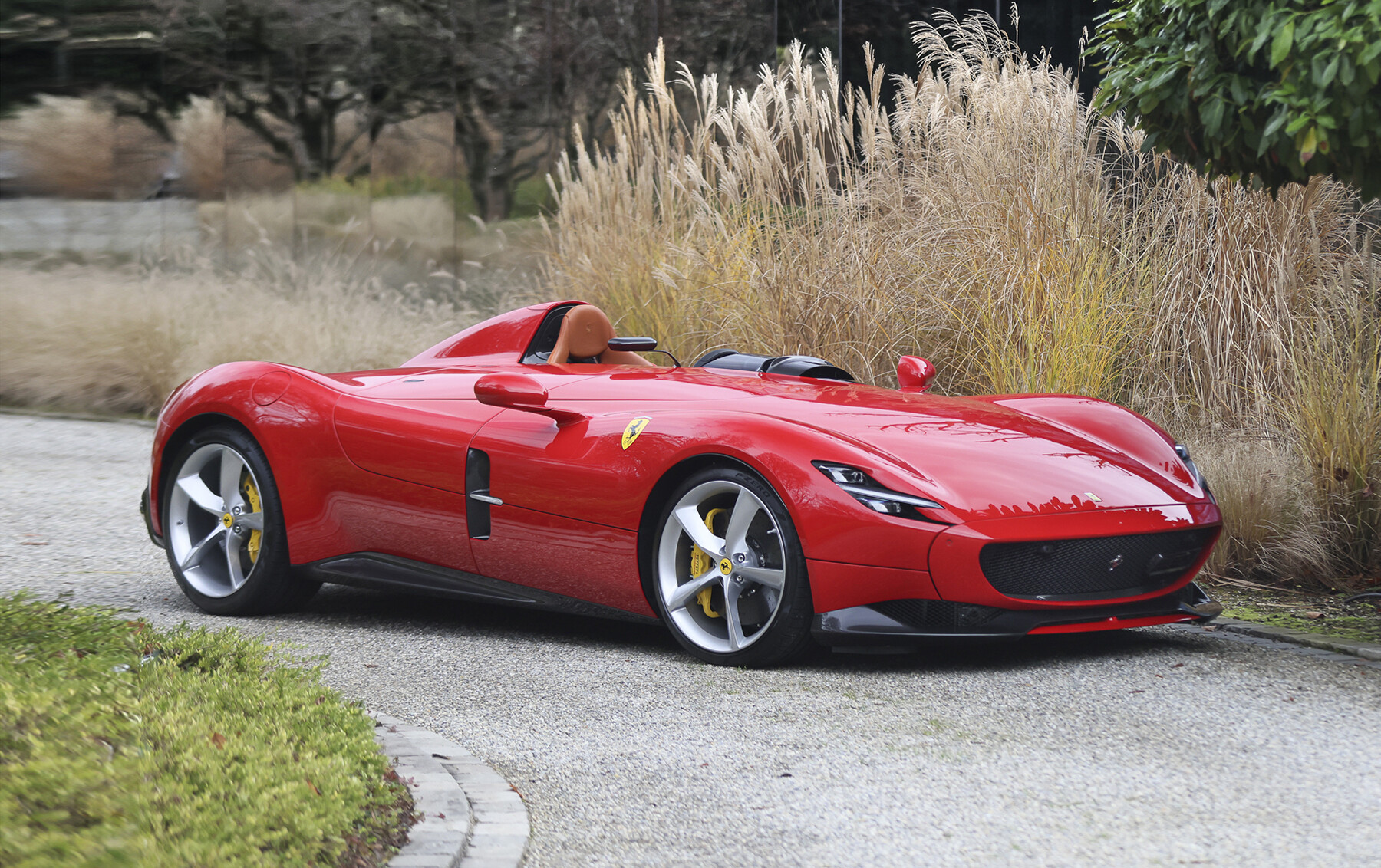 2021 Ferrari Monza SP1. Sold for €2,480,000 in January 2026 by Gooding Christie's at Retromobile in Paris