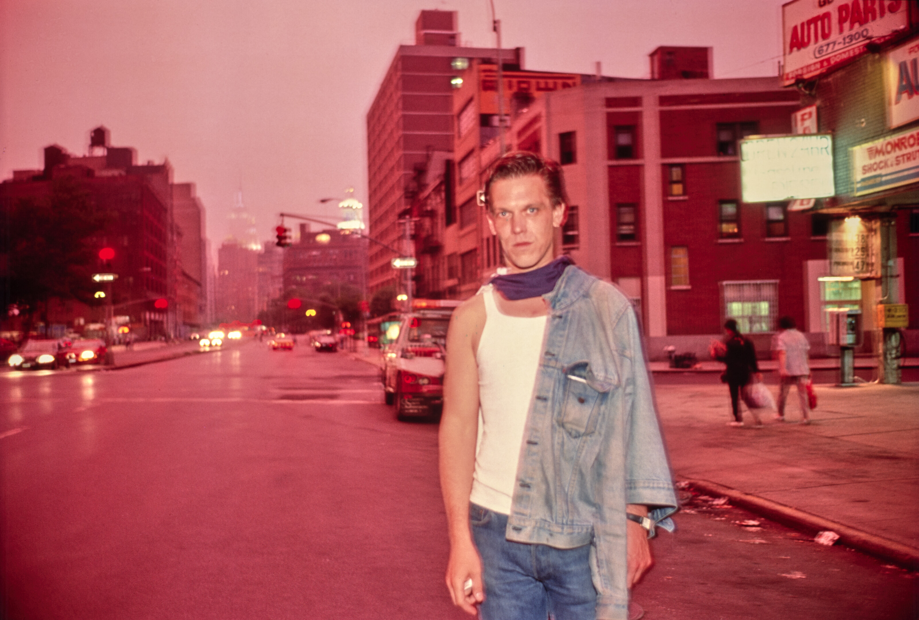 Catalog image of David on the Bowery, NYC, 1991