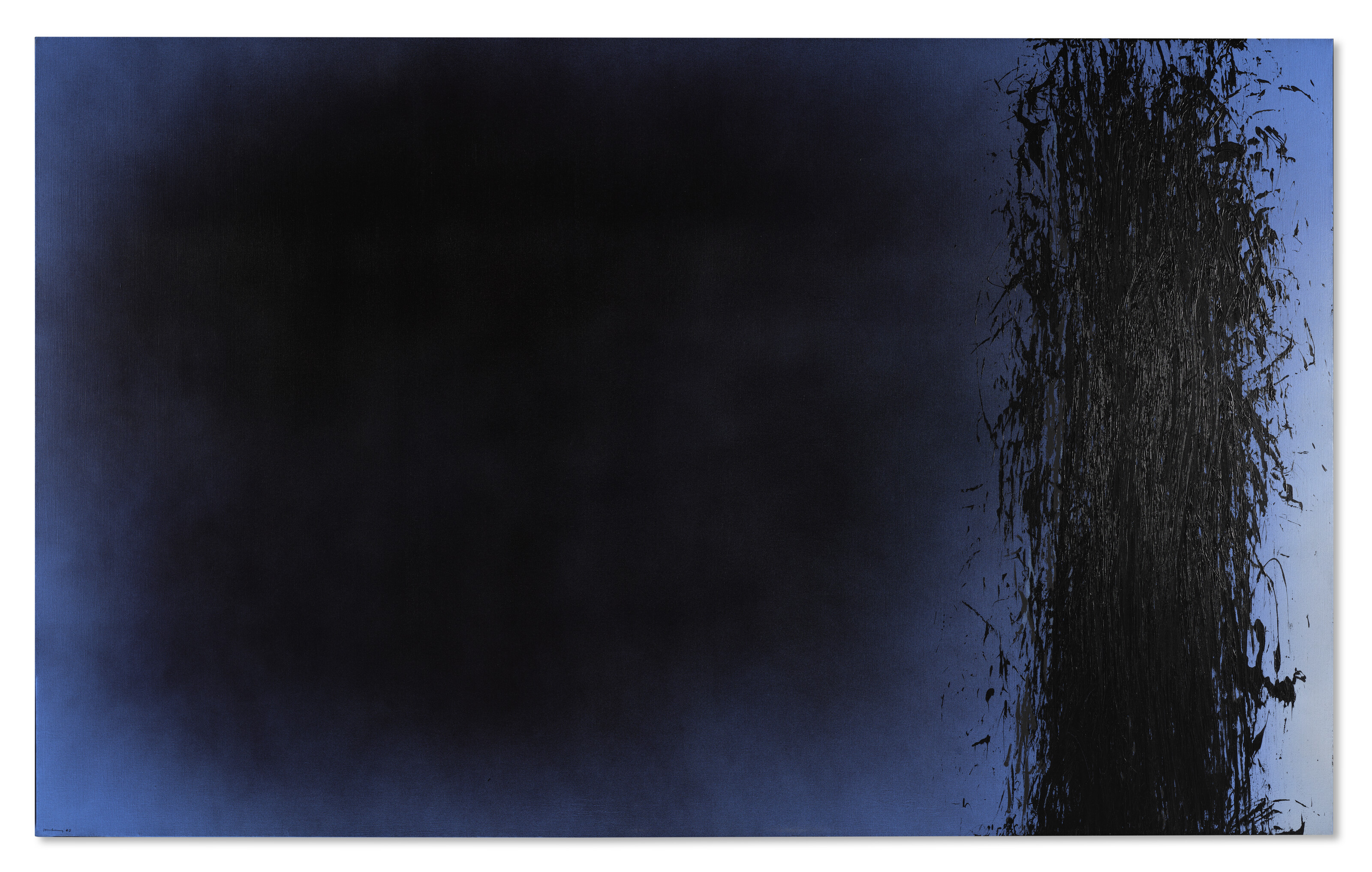 Hans Hartung, T1980-K5, 1980, offered in Art Contemporain on 16 April 2026 at Christie's in Paris