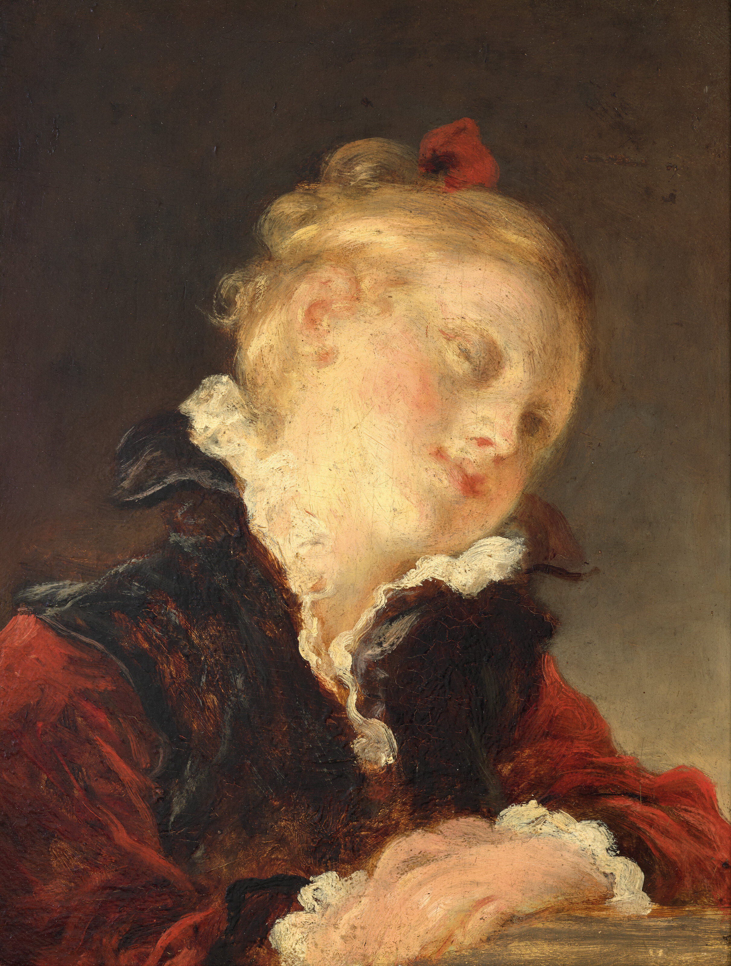 Jean-Honore Fragonard, The Little Coquette, or The Lorgneuse, offered in Chefs-d'oeuvre de la collection Veil-Picard on 25 March 2026 at Christie's in Paris