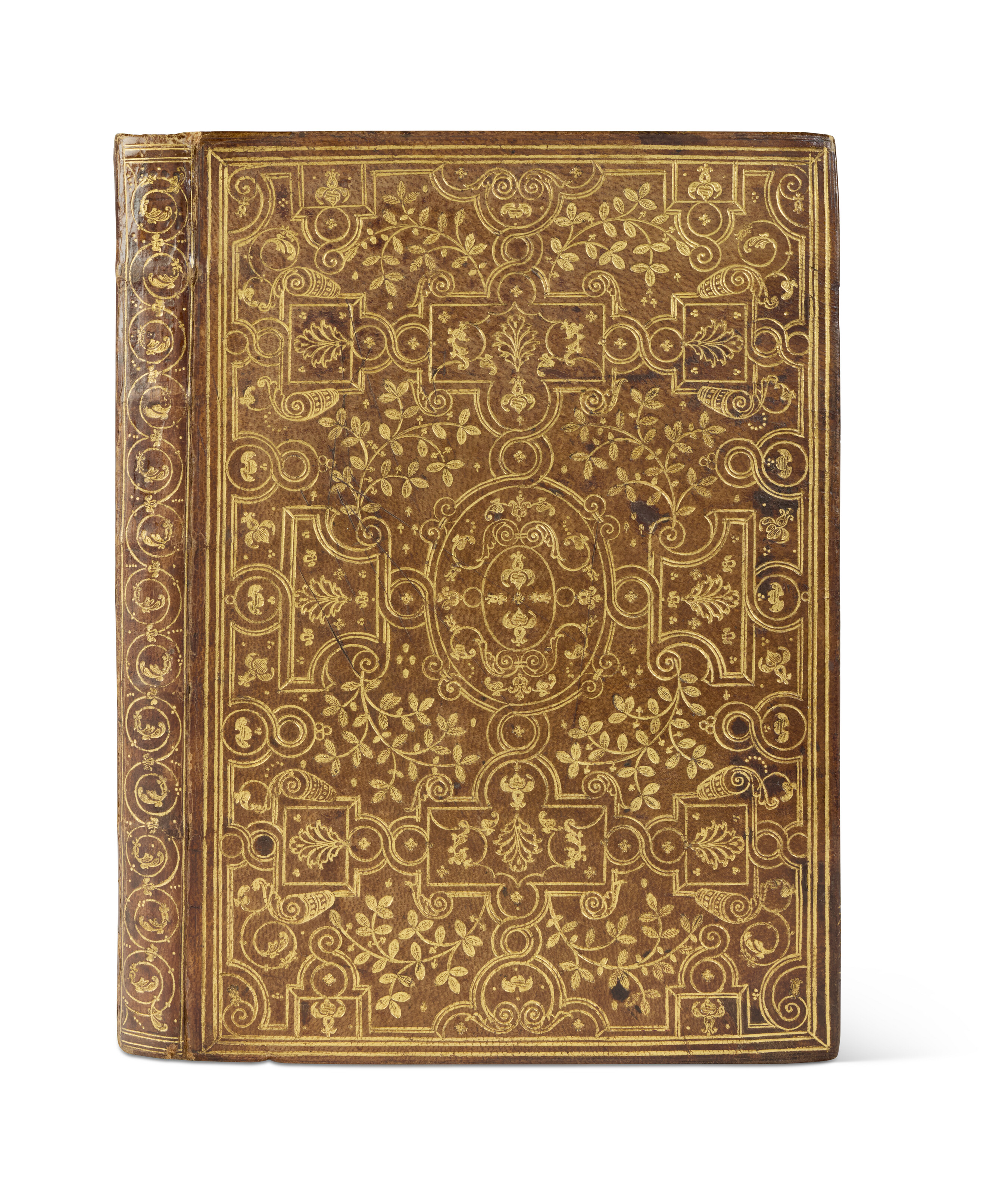 Pierre de Ronsard, Les quatre premiers livre [sic] de la Franciade. Paris: Gabriel Buon, 1572. First edition of Ronsard's great unfinished epic poem - this copy from the library of Ambroise Firmin-Didot, in a contemporary 'fanfare' binding. Offered in La bibliotheque poetique de Jean Paul Barbier-Mueller, 4e partie on 24 March 2026 at Christie's in Paris