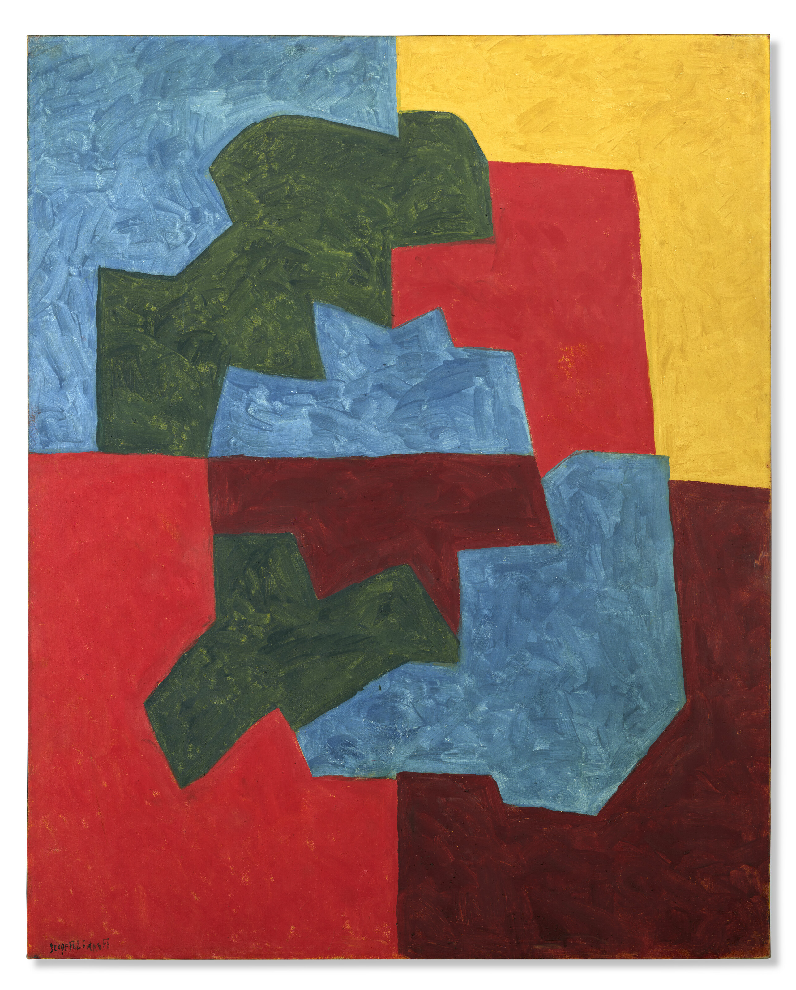 Serge Poliakoff, Composition abstraite, 1967, offered in the 20th/21st Century Art - Evening Sale on 15 April 2026 at Christie's in Paris