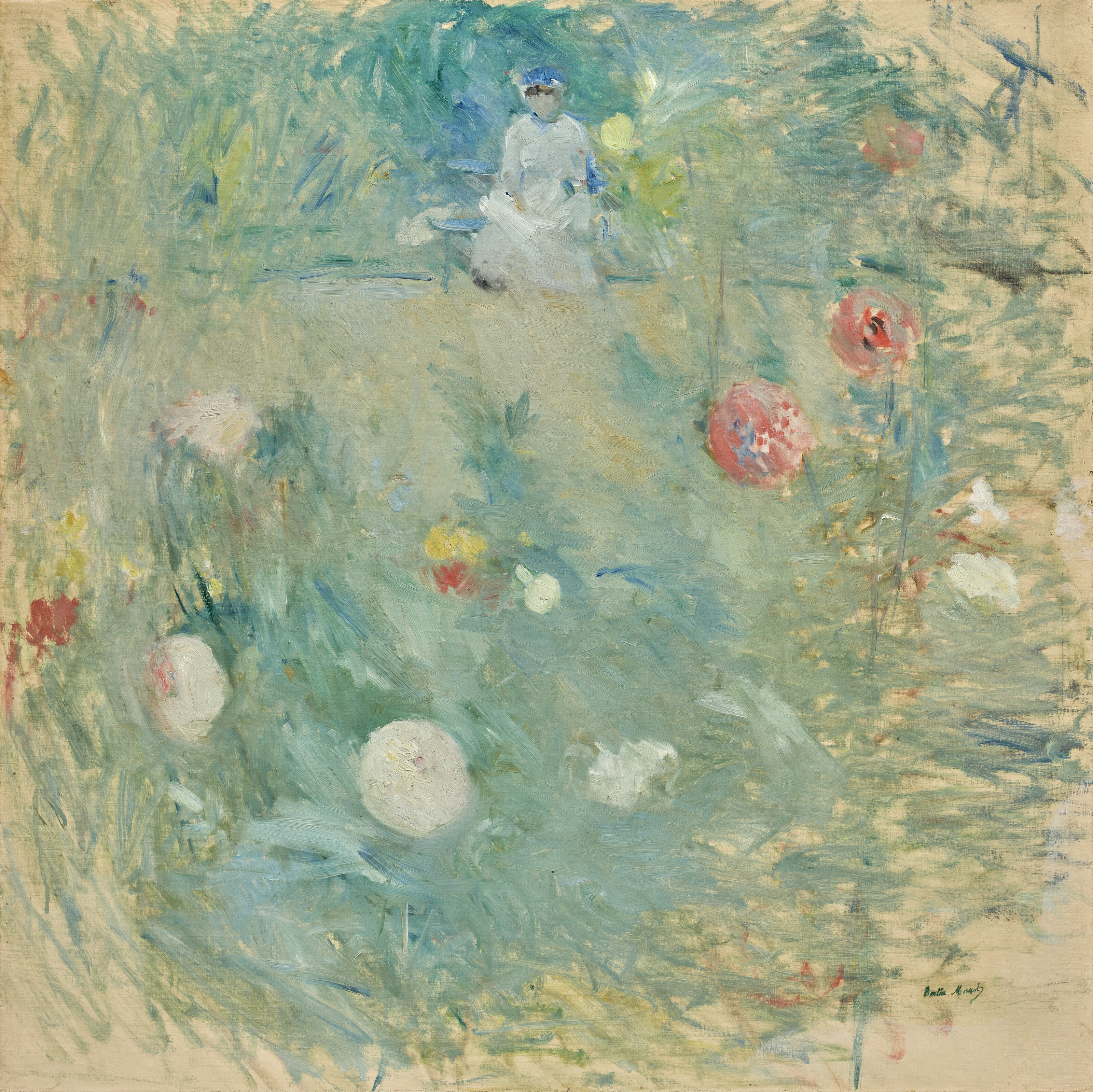 Berthe Morisot, Nourrice au fond d'un jardin, 1880, offered in Art Impressionniste & Moderne on 17 April 2026 at Christie's in Paris