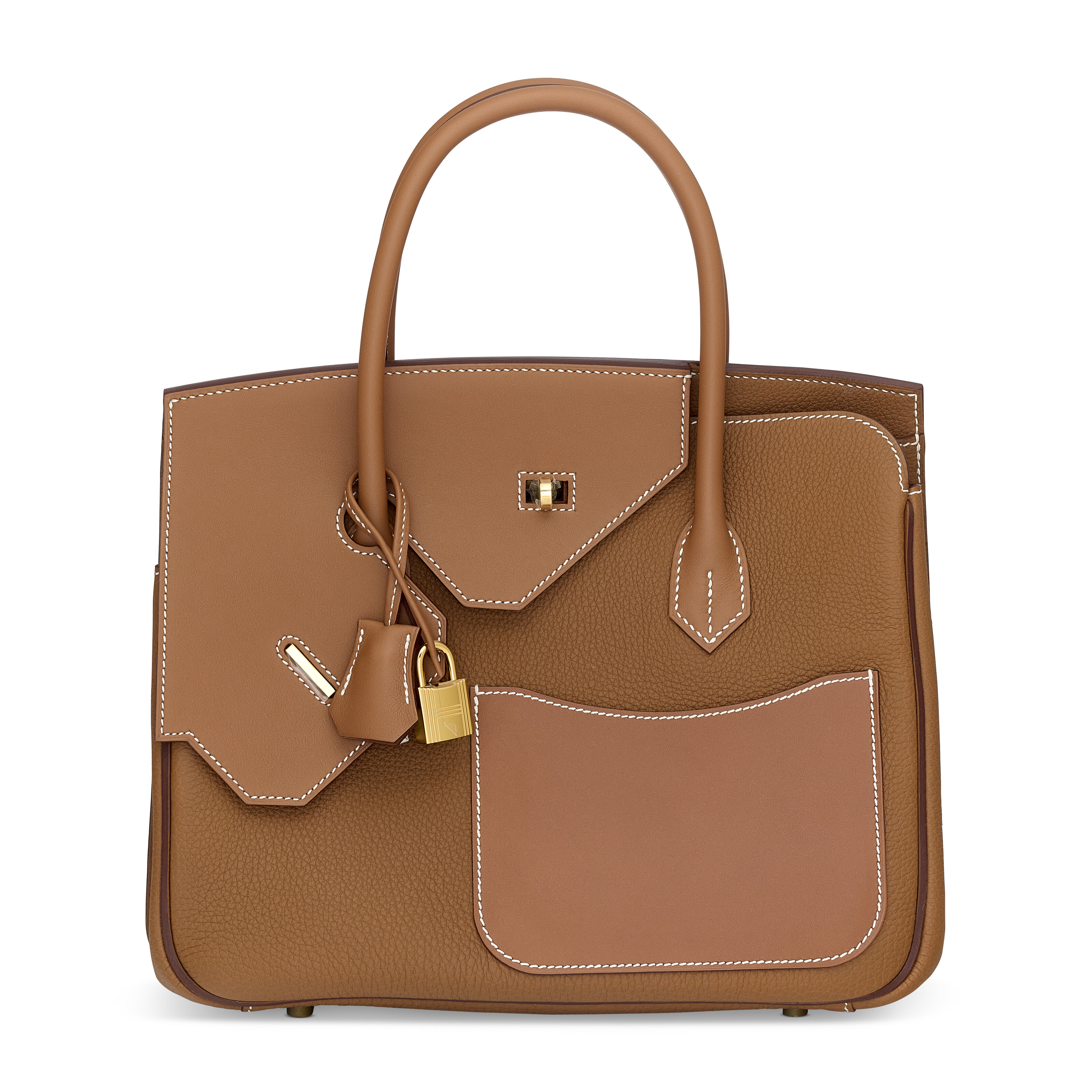 A limited-edition gold Togo and Swift leather Desordre Birkin 30 with gold hardware, Hermes, 2024, sold for €35,560 on 24 June 2026 at Christie's Online