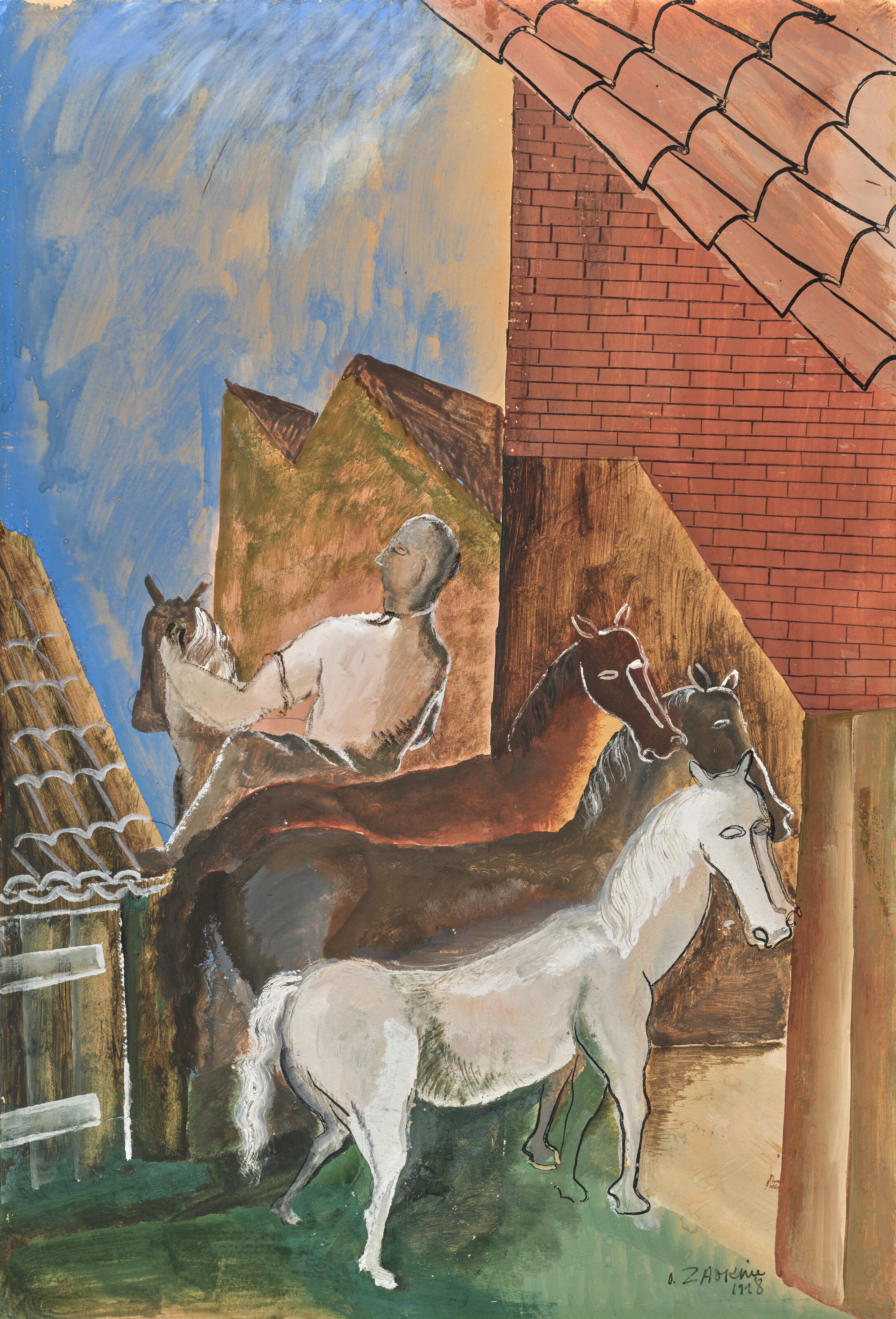 Catalog image of Chevaux à l’écurie