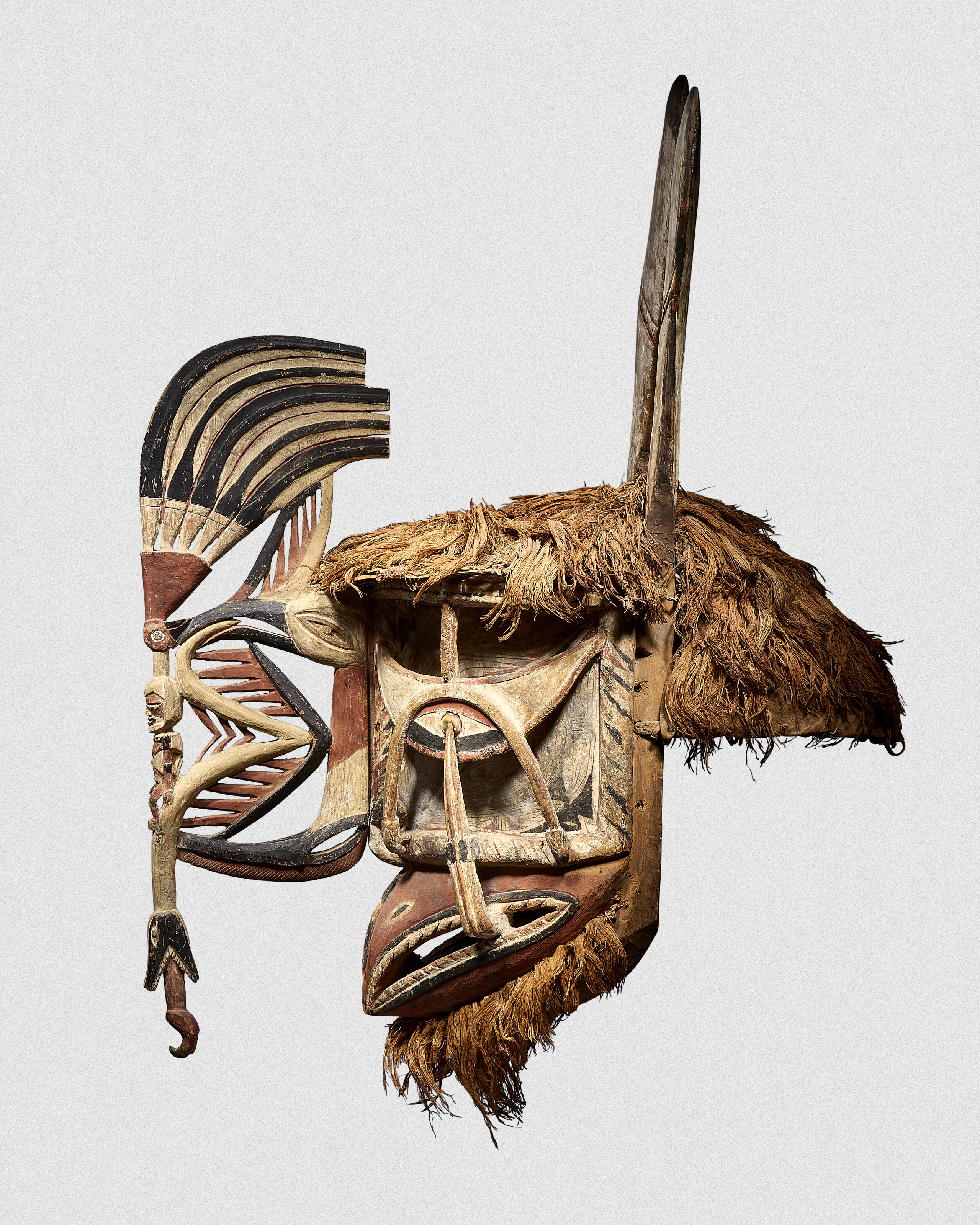 Malagan Kepong mask, New Ireland, Bismarck Archipelago, Papua New Guinea, offered in Arts d'Afrique et d'Oceanie on 3 June 2026 at Christie's in Paris