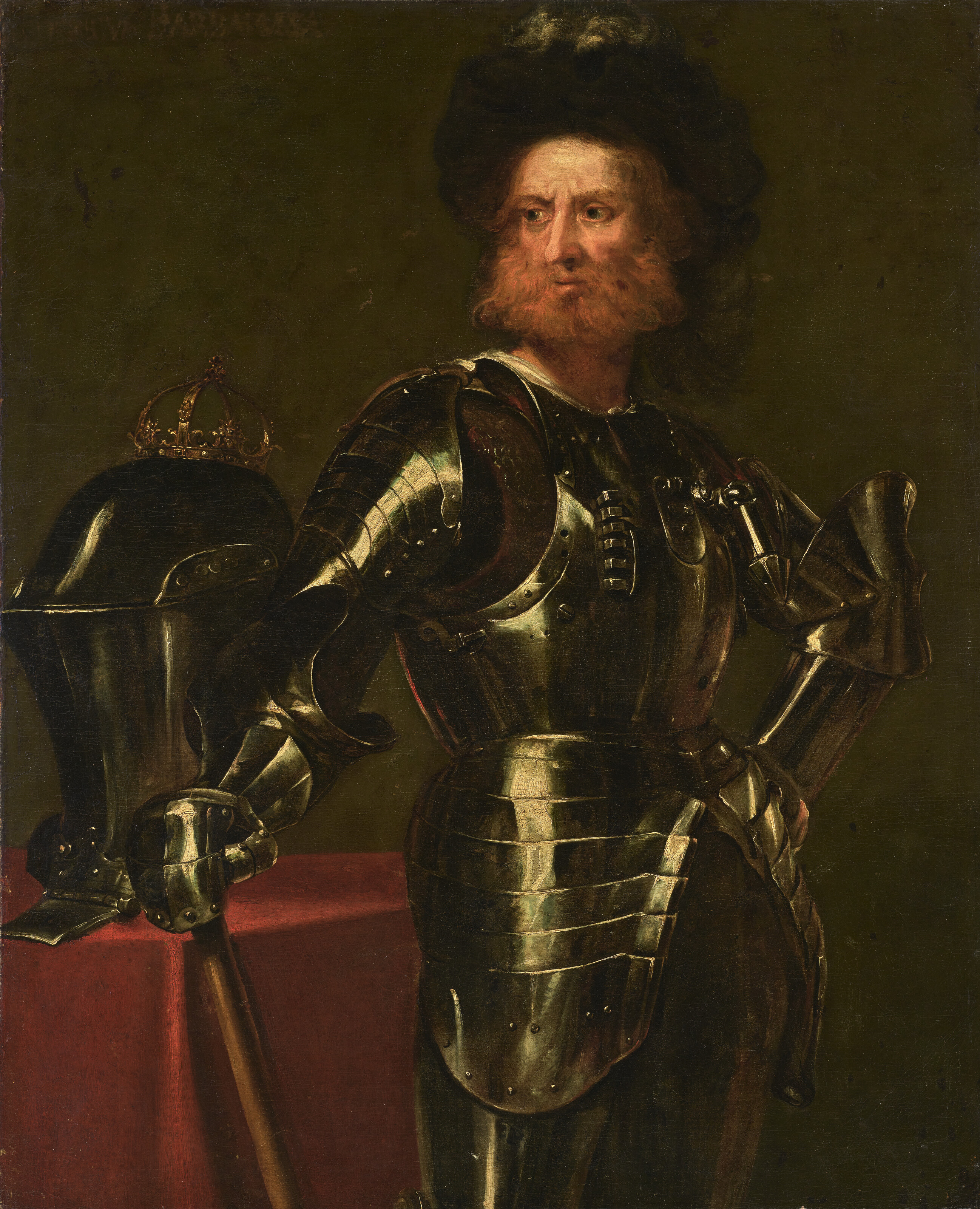 Brussels School, 17th century, Portrait of a man in armour, offered in Maitres Anciens: Peintures - Sculptures on 11 June 2026 at Christie's in Paris