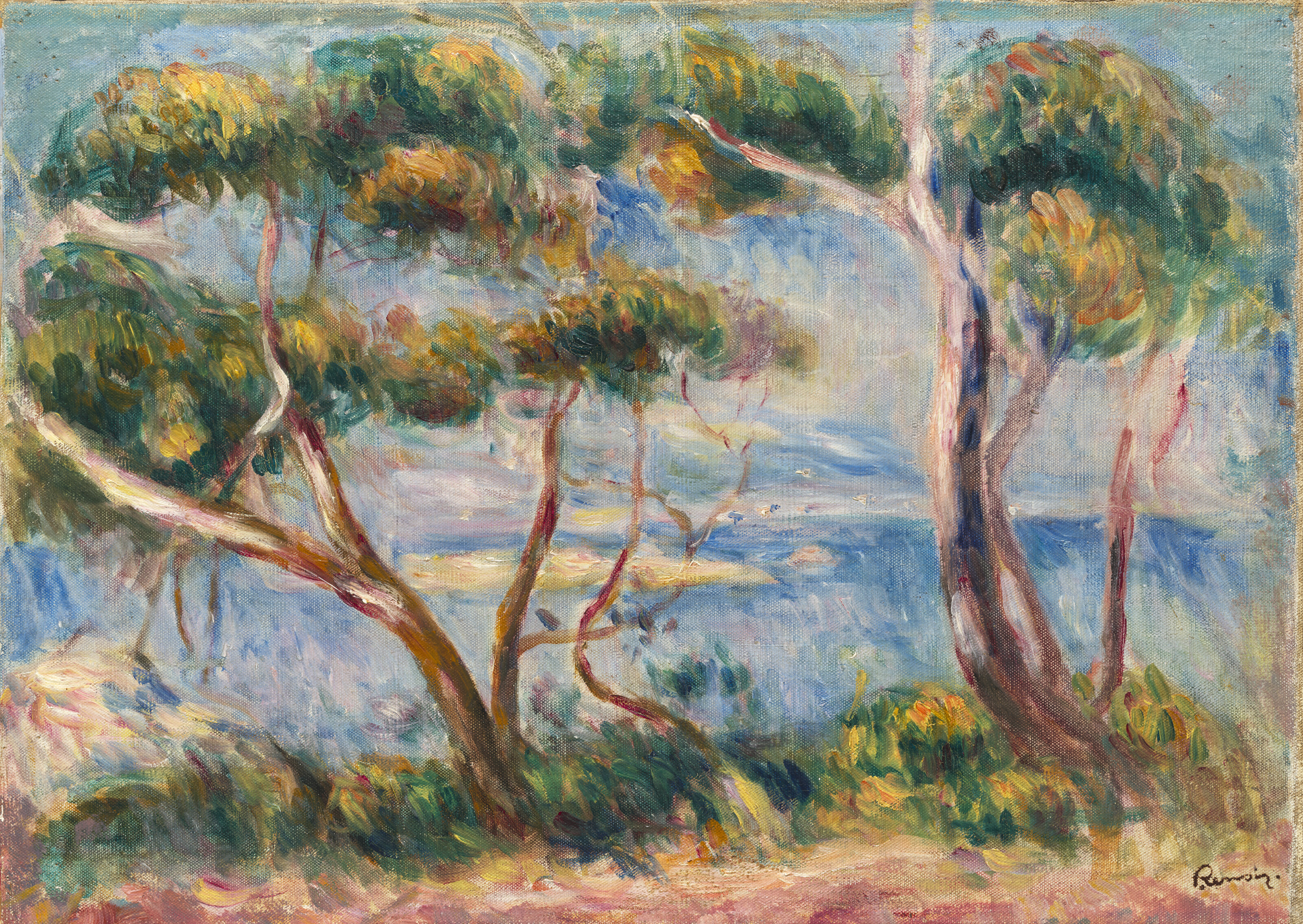 Pierre-Auguste Renoir, Le Cap d'Antibes, 1916, offered in Art Moderne - Vente du Jour, including Works from the Durand-Ruel Collection and Works from the Marlene and Spencer Hays Collection on 23 October 2026 at Christie's in Paris