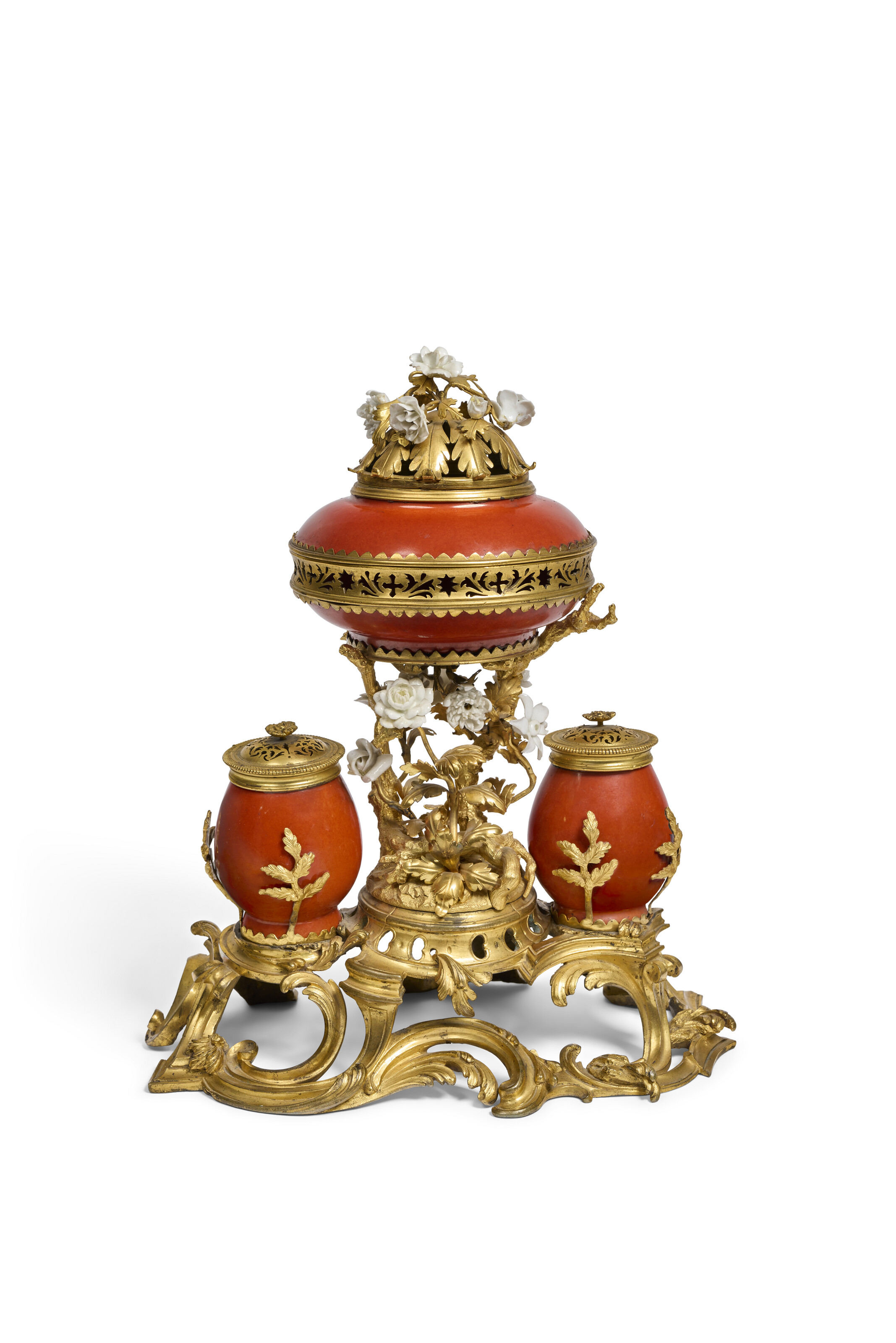 BRÛLE-PARFUM D'ÉPOQUE LOUIS XV