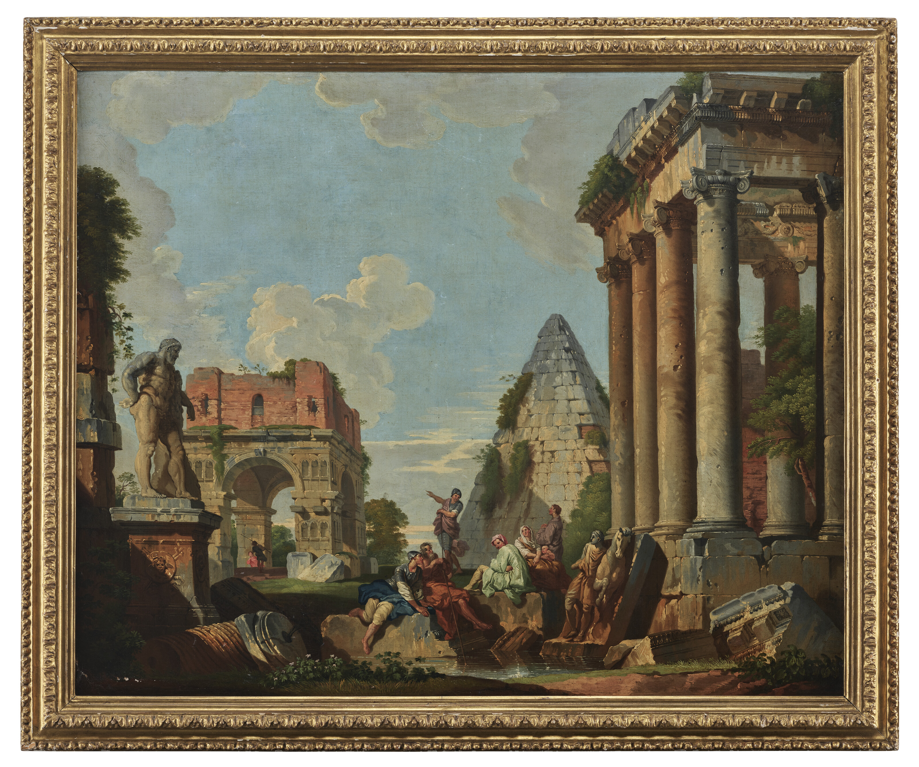 ÉCOLE ITALIENNE DU XIXe SIÈCLE, SUIVEUR DE GIOVANNI PAOLO PANINI