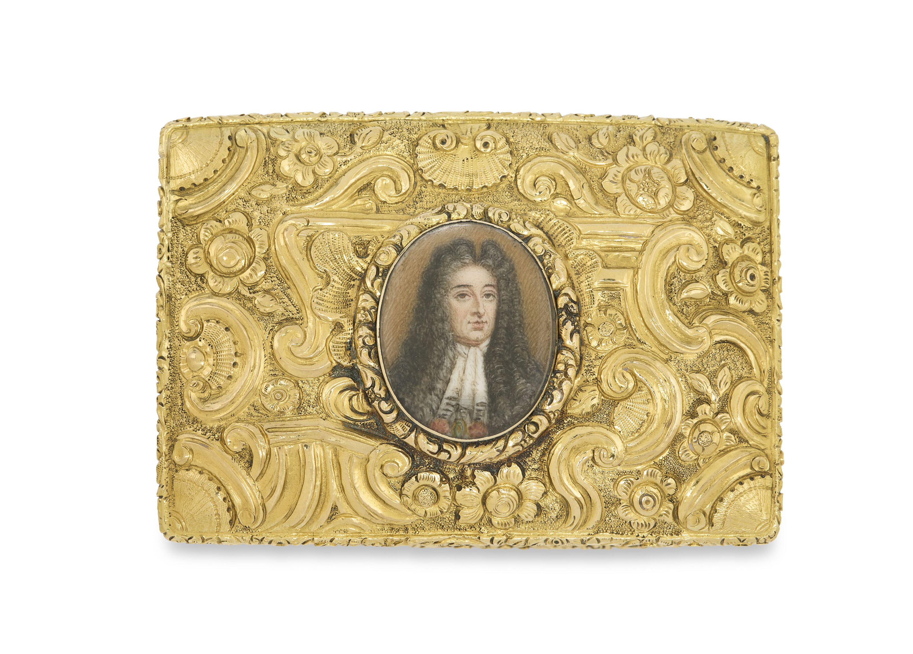 TABATIÈRE EN OR IRLANDAISE D'ÉPOQUE GEORGE IV