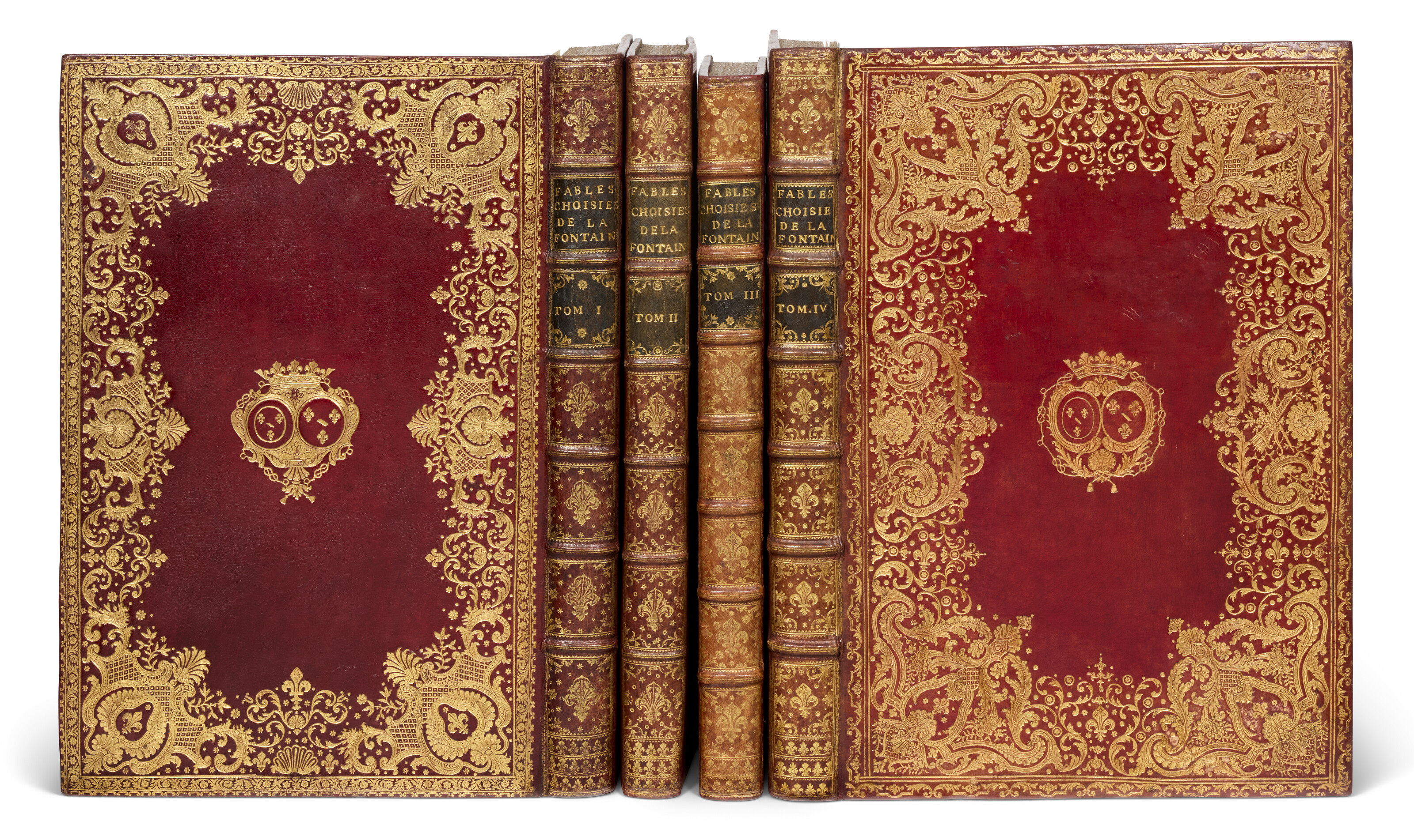 Jean de La Fontaine and Jean-Baptiste Oudry, La Fontaine's Fables, illustrated by Oudry. Desaint et Saillant, et Durand, 1755-1759, offered in Collections du Chateau de Tournay: La Bibliotheque on 18 June 2026 at Christie's in Paris