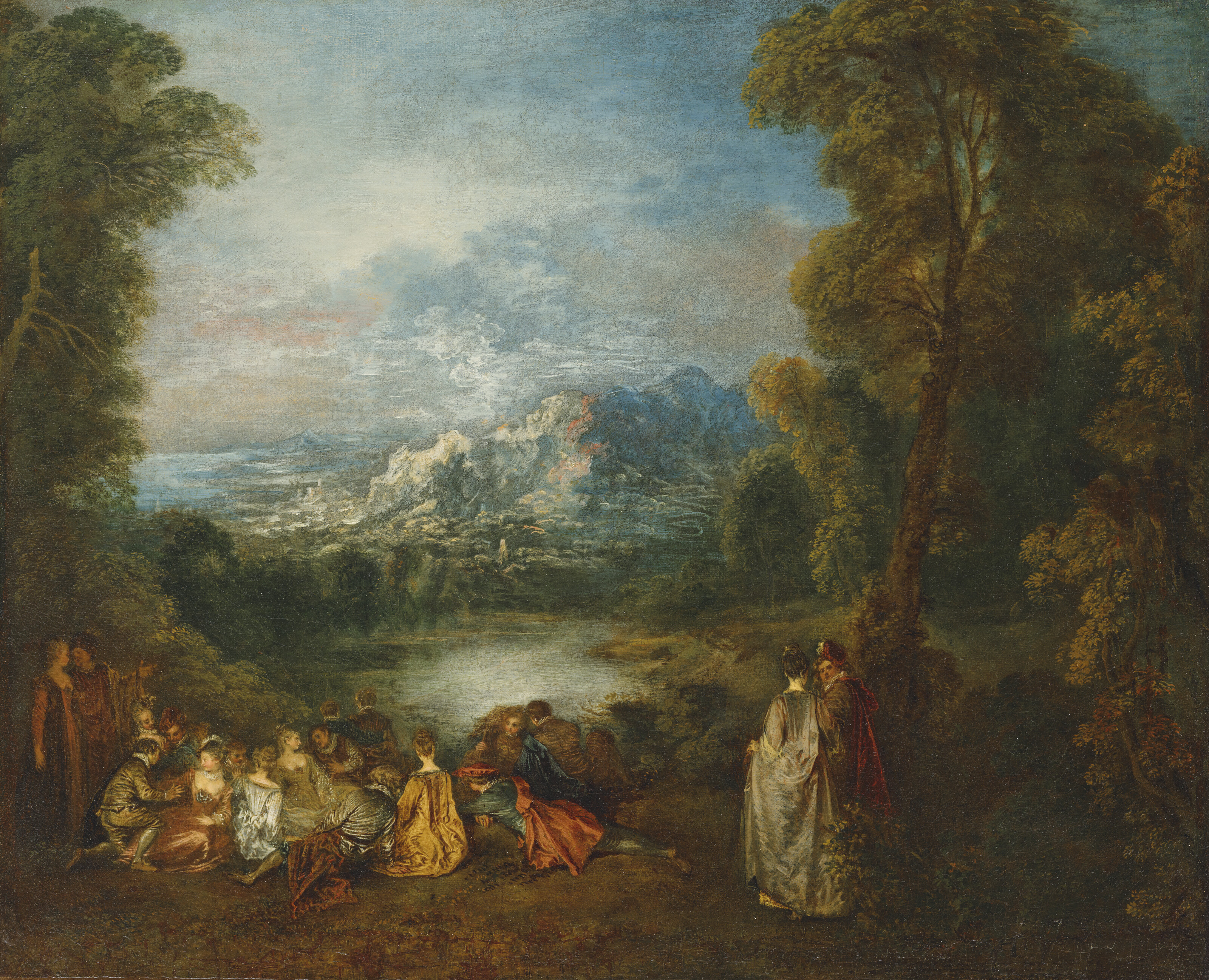 Jean-Antoine Watteau, L'ile enchantee, offered in the Graziella Patino de Ortiz Linares Collection - Evening Sale on 23 September 2026 at Christie's in Paris
