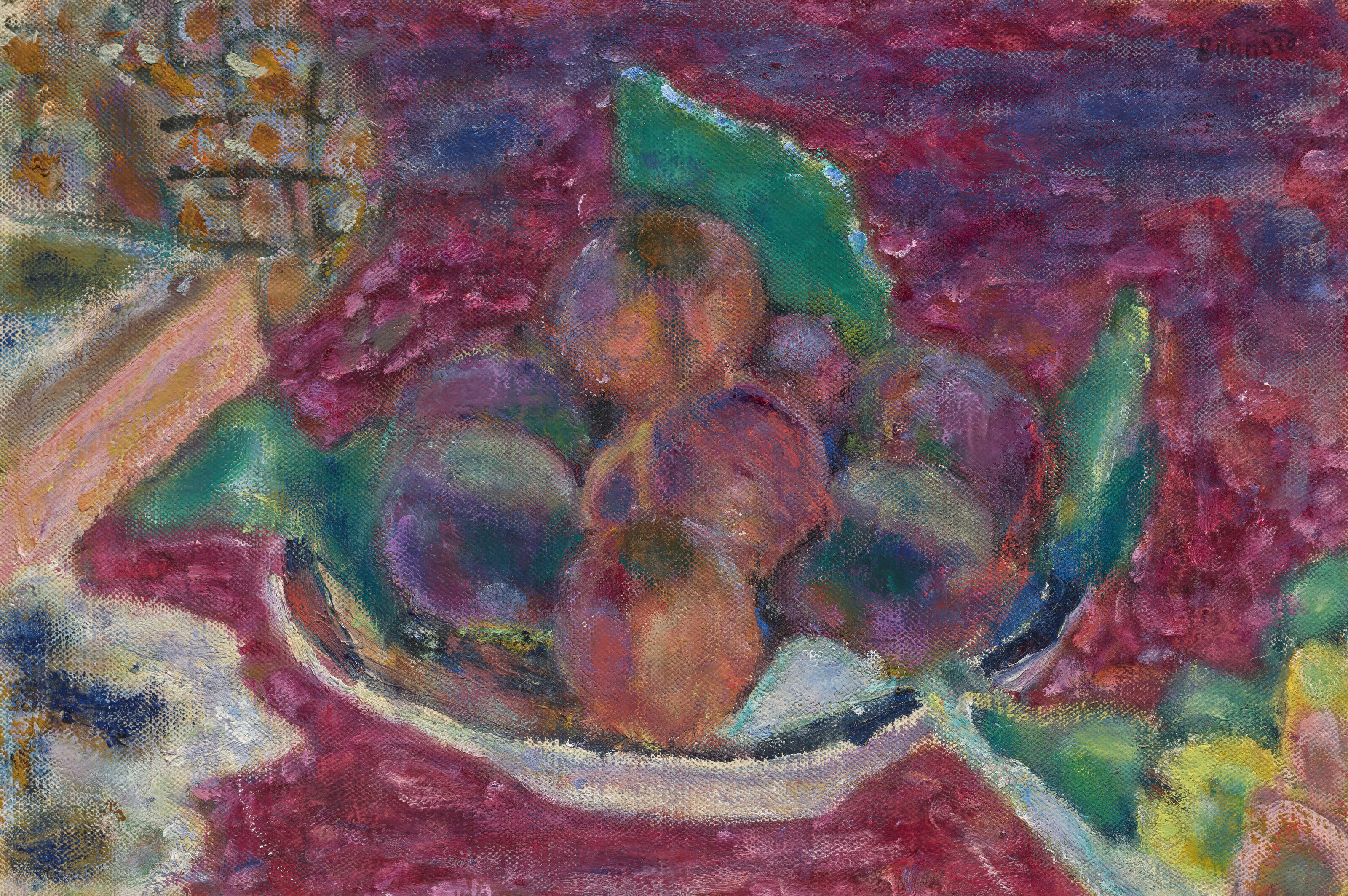 Pierre Bonnard, Nature morte aux peches, 1945, offered in Dans l'intimite de Pierre Bonnard: Collection Claude Terrasse on 14 April 2026 at Christie's in Paris
