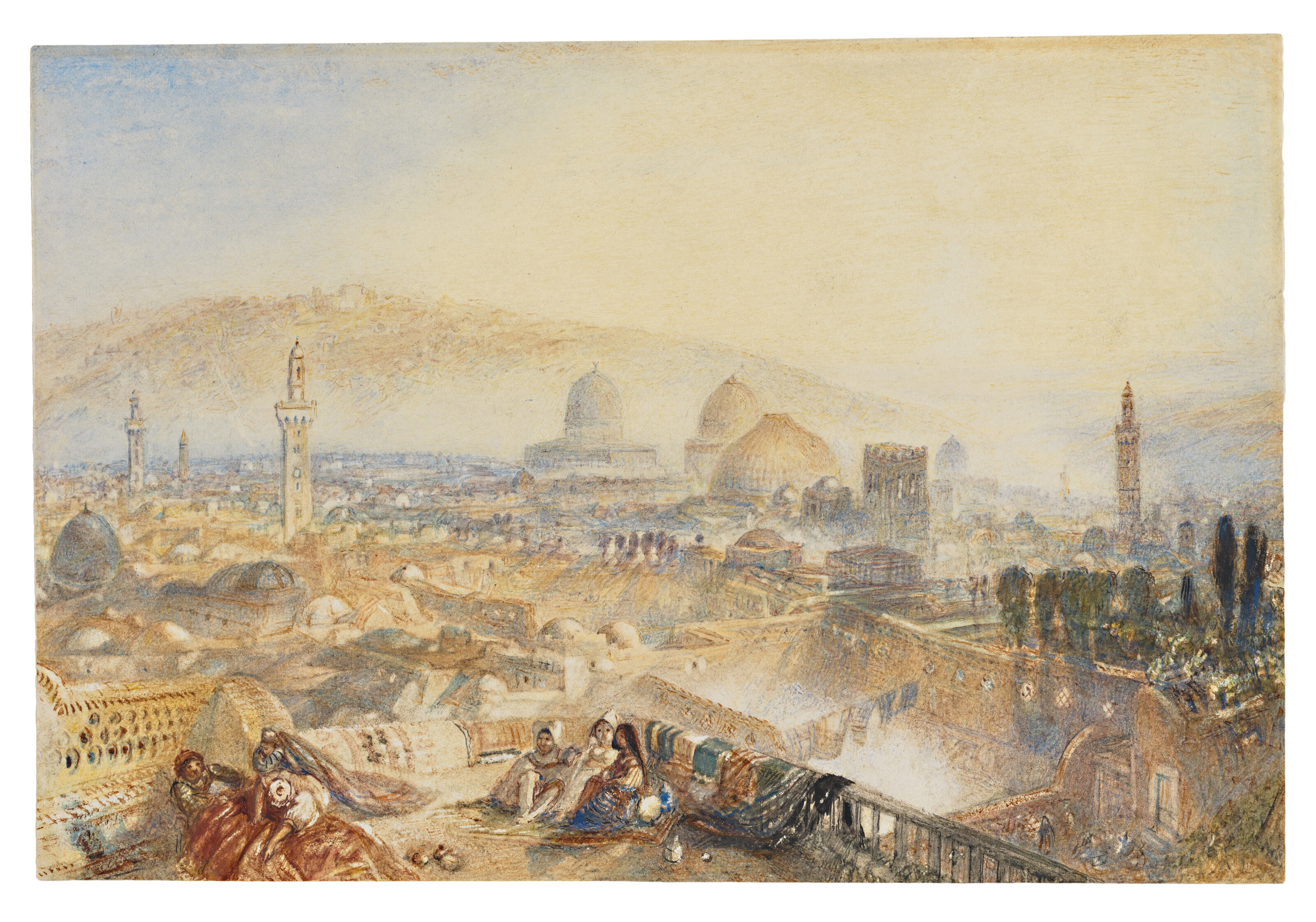 J.M.W. Turner, Jerusalem from the Latin Convent, offered in Radical Genius: Works on Paper from A Distinguished Private Collection on 15 April 2026 at Christie's in Paris